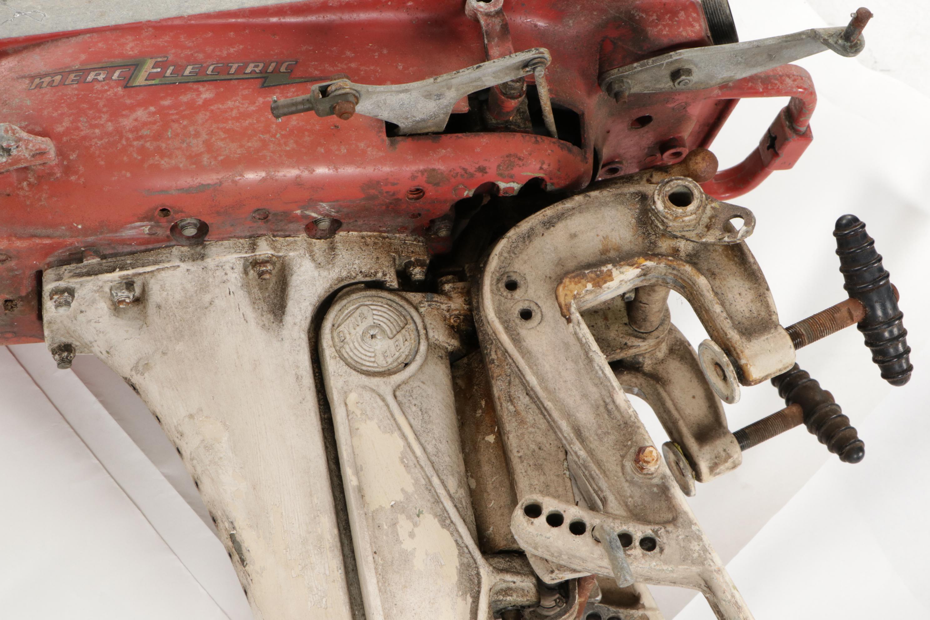 Mercury Mark 30 Turbo Four Outboard Boat Motor, Mid-20th Century