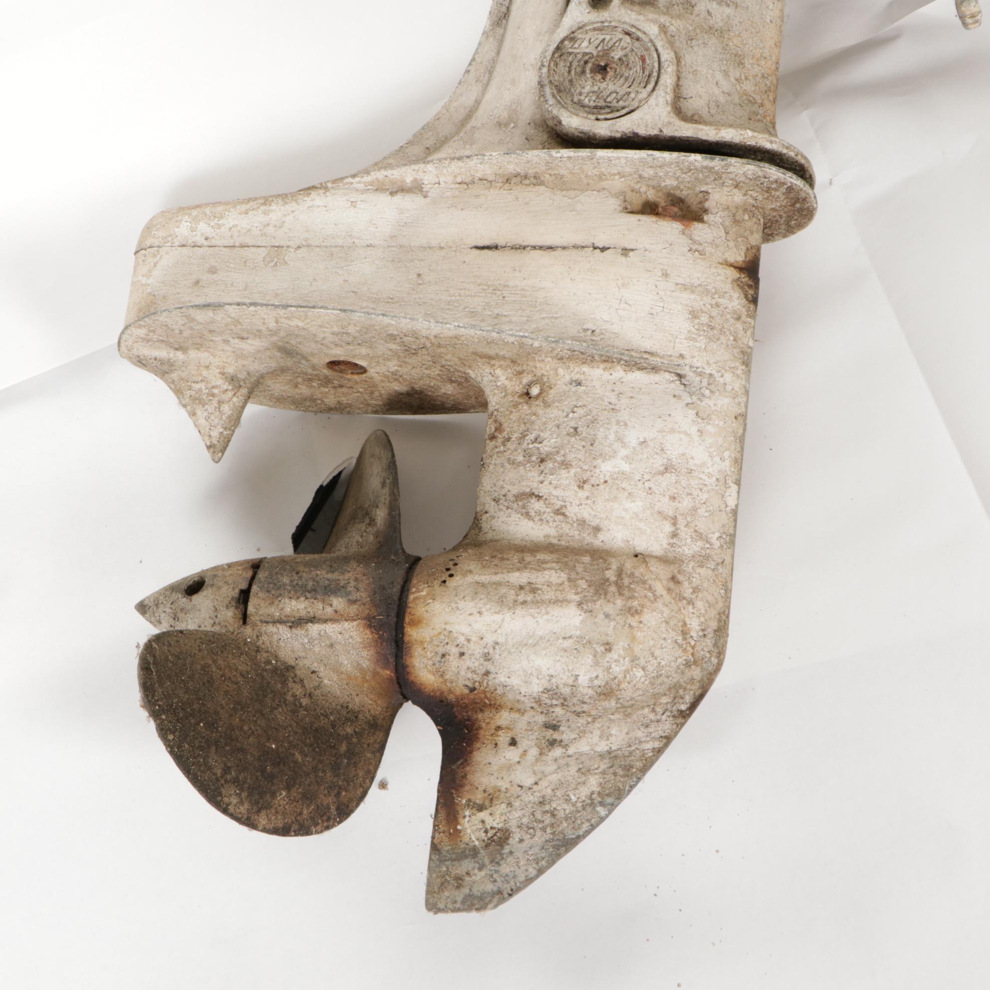 Mercury Mark 30 Turbo Four Outboard Boat Motor, Mid-20th Century