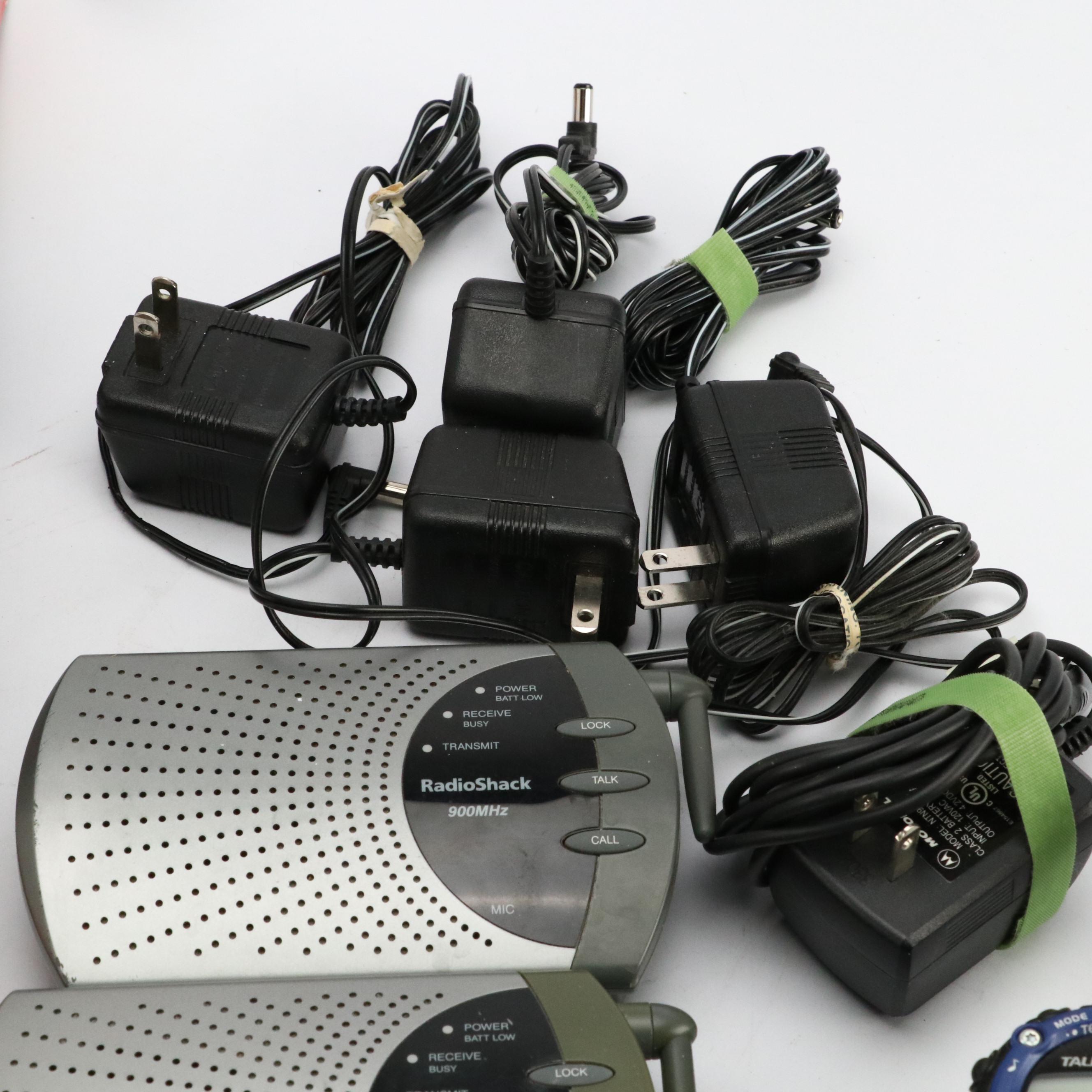 Motorola Talkabouts, Radio Shack Wireless Intercoms, First Alert Escape Ladder