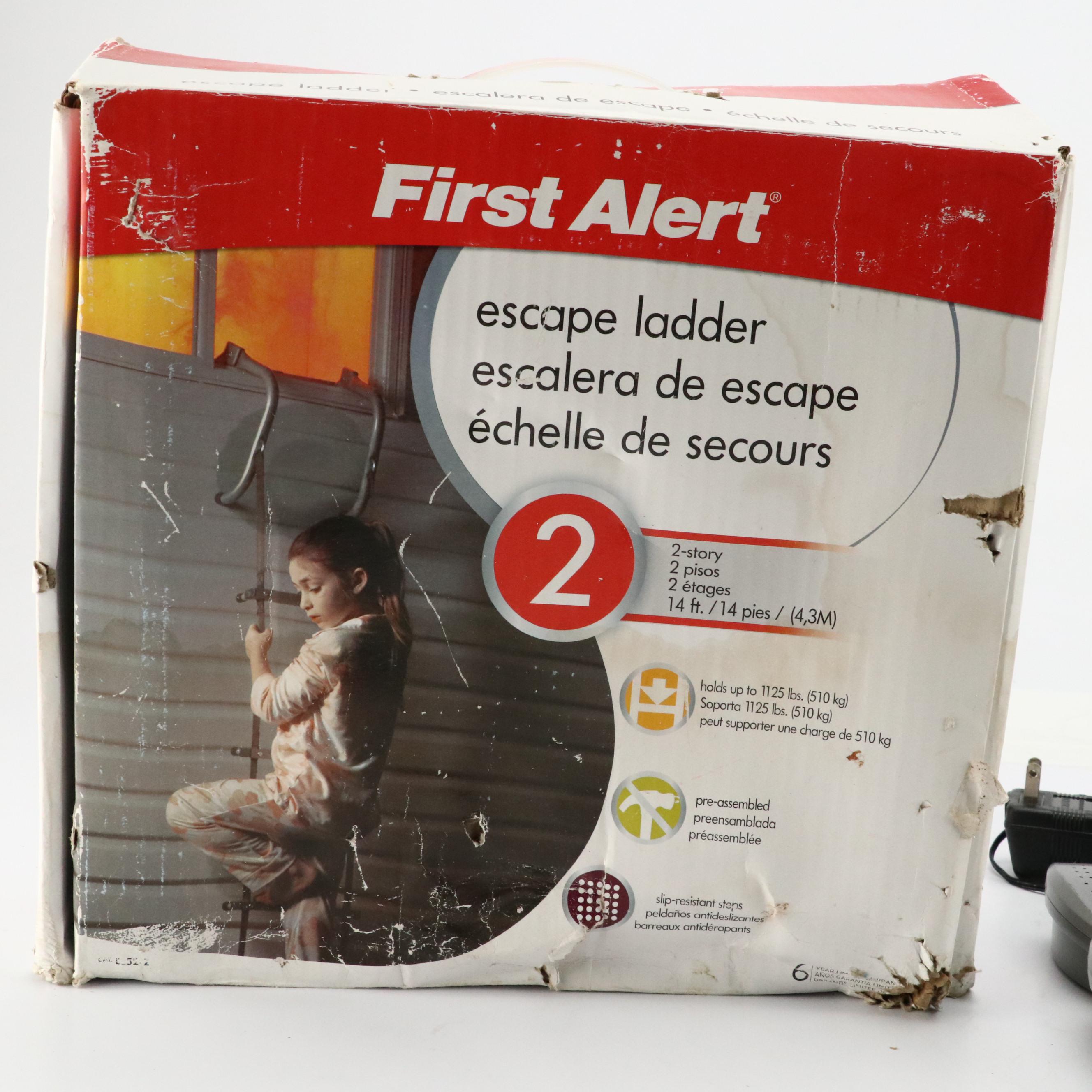 Motorola Talkabouts, Radio Shack Wireless Intercoms, First Alert Escape Ladder