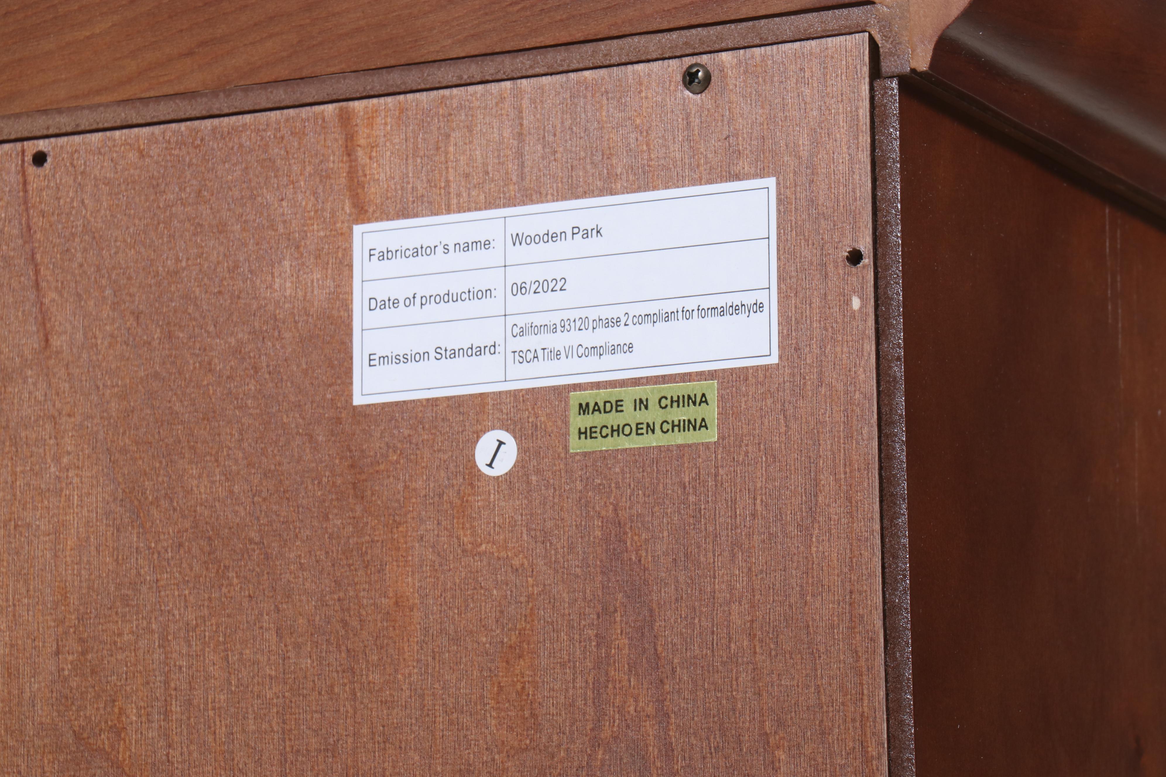 Contemporary Style Wooden Hall Tree Bench with Fabric Cushion