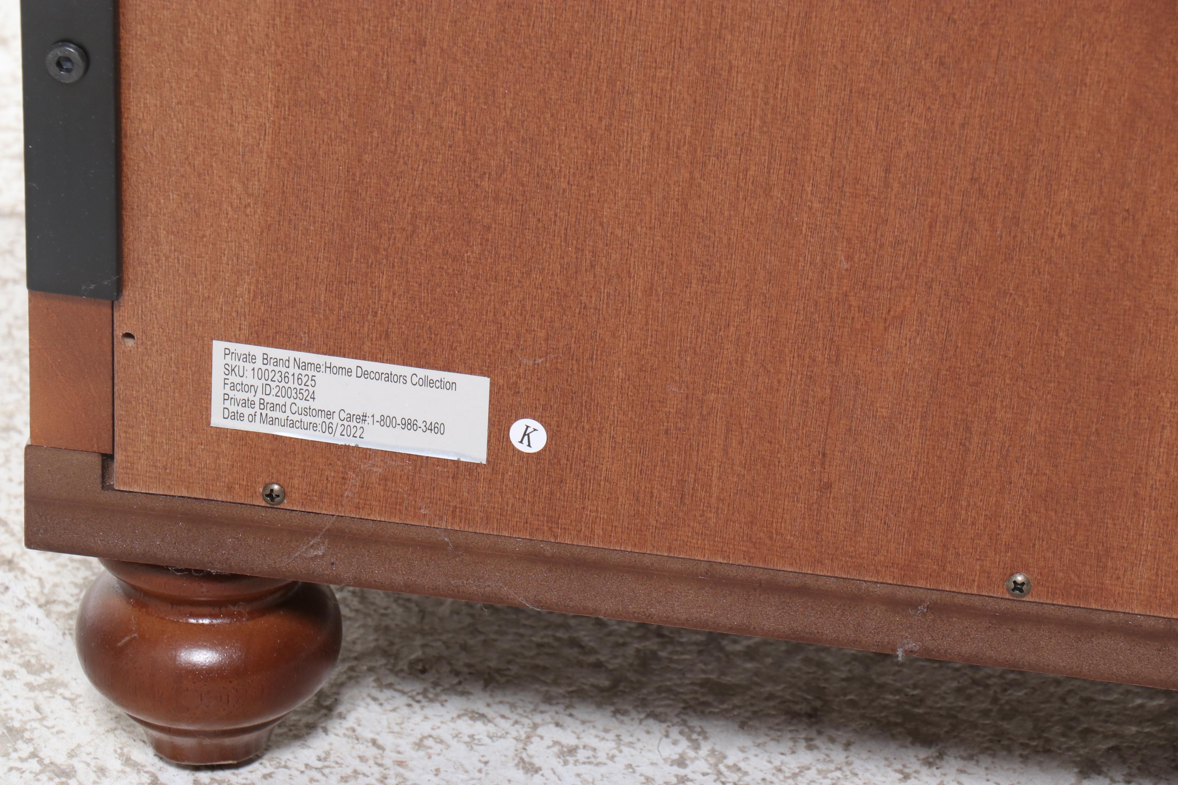 Contemporary Style Wooden Hall Tree Bench with Fabric Cushion