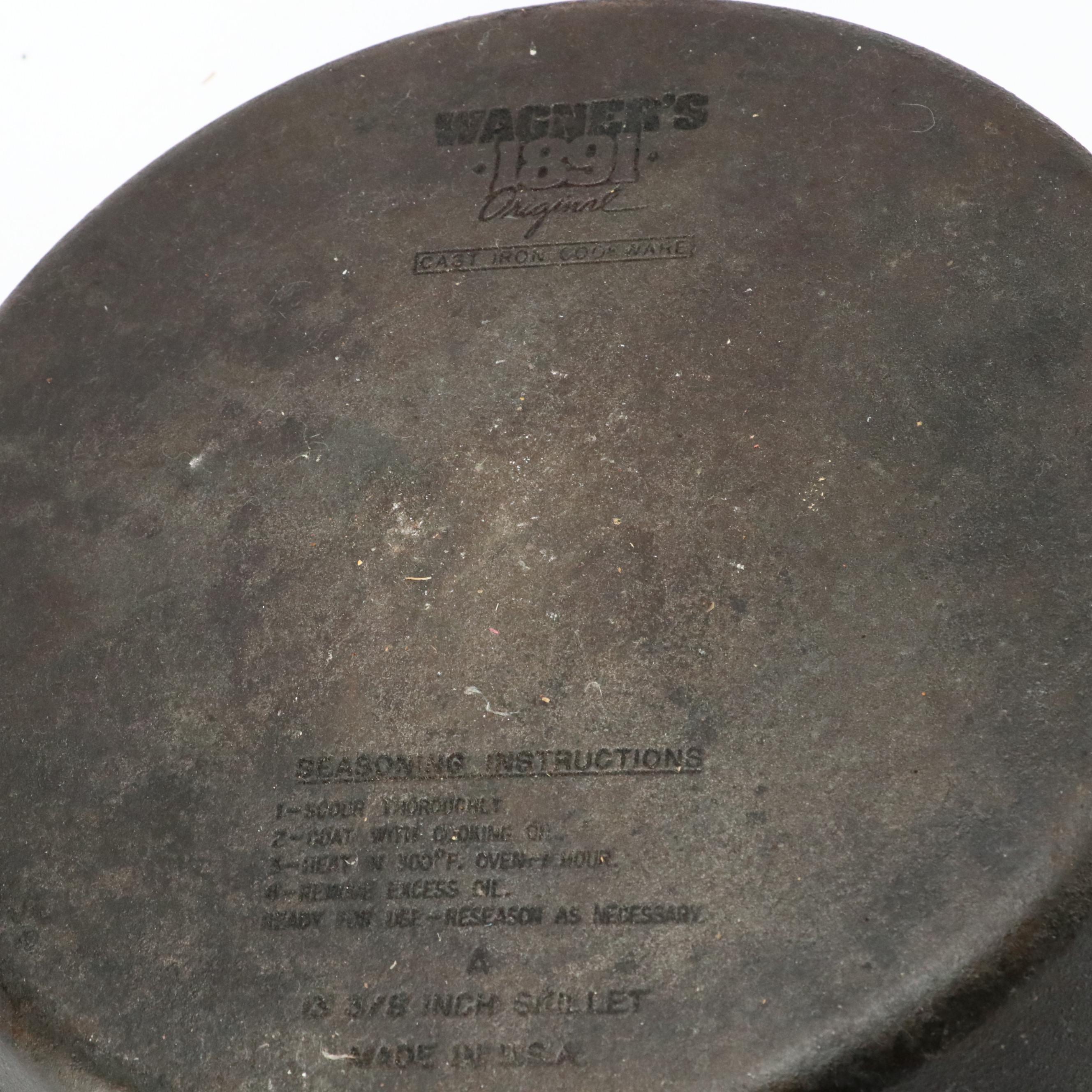 Wagner's Cast Iron Skillet and Assorted Cast Iron Pan Collection