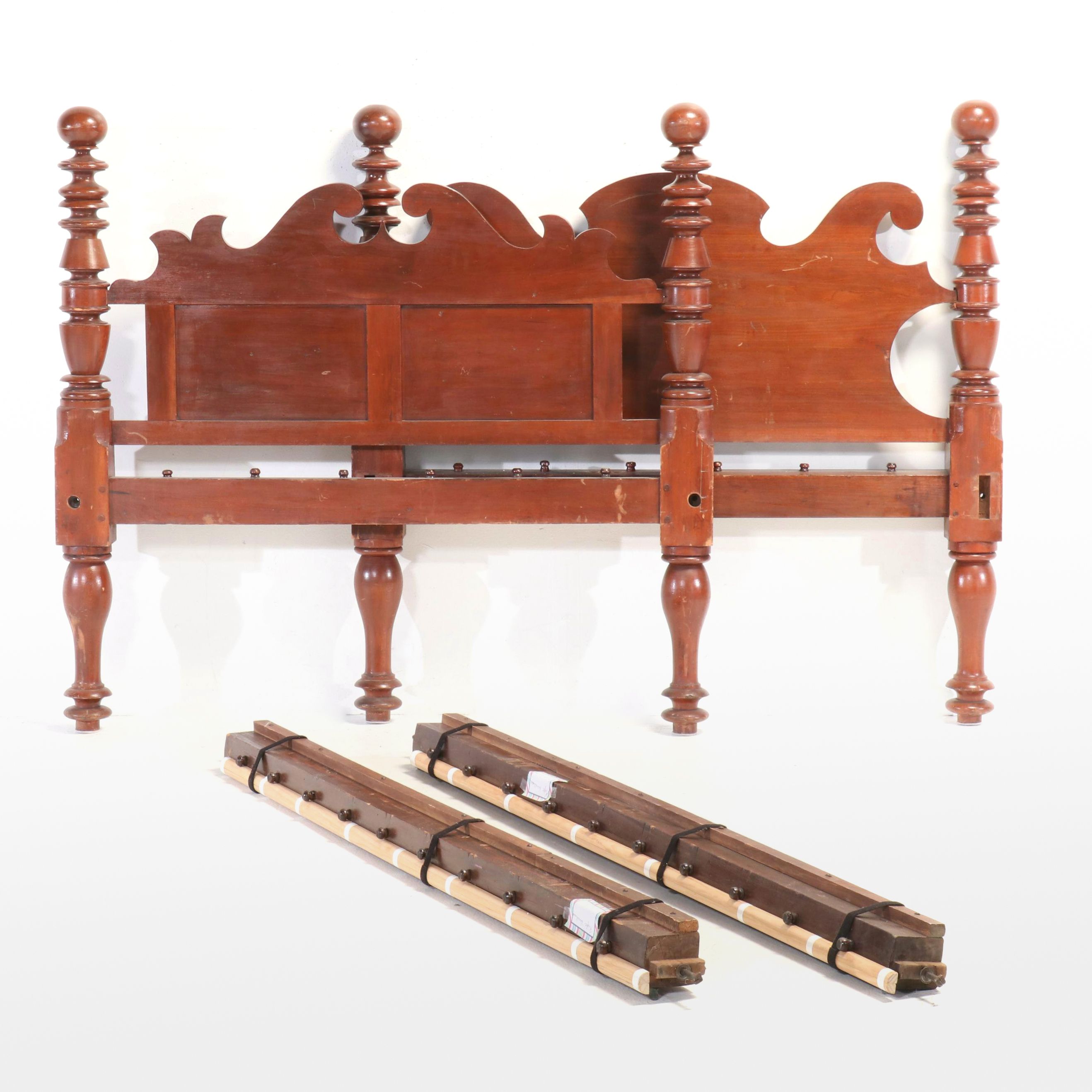 Empire Cherry Rope Bed