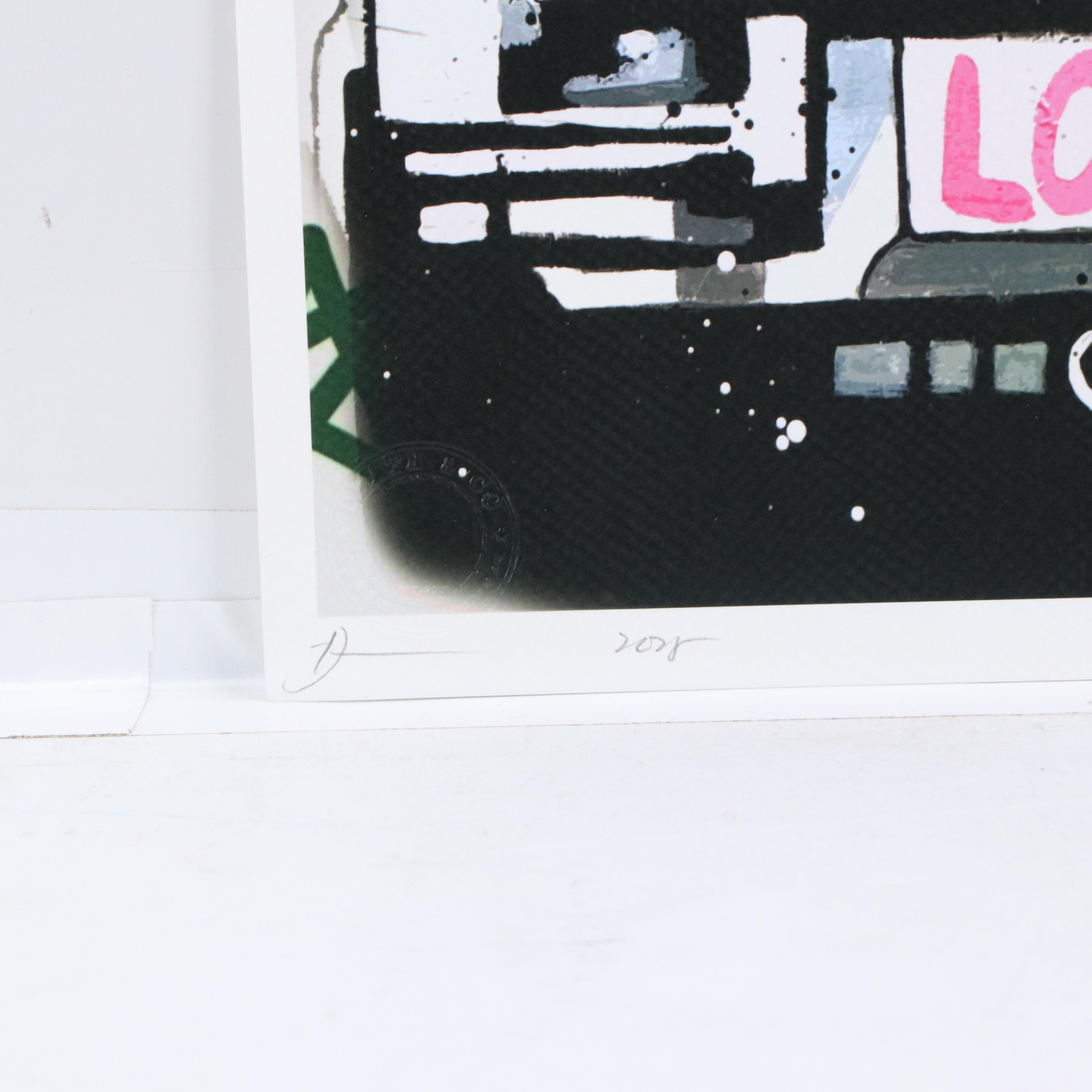 Death NYC Pop Art Graphic Print Featuring Snoopy x Porsche, 2025