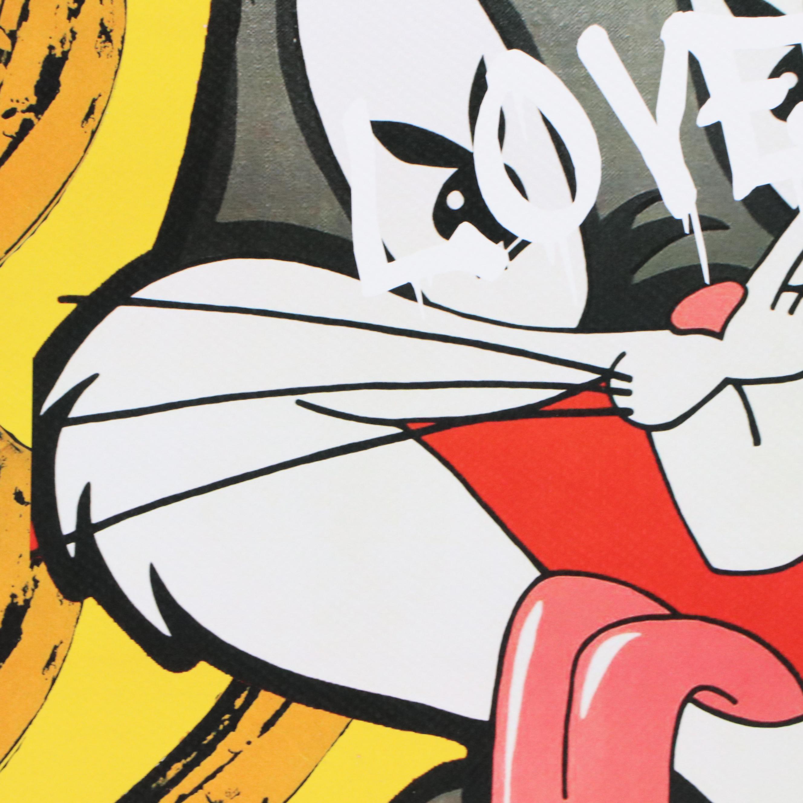 Death NYC Pop Art Graphic Print Featuring Warhol x Looney Tunes, 2025