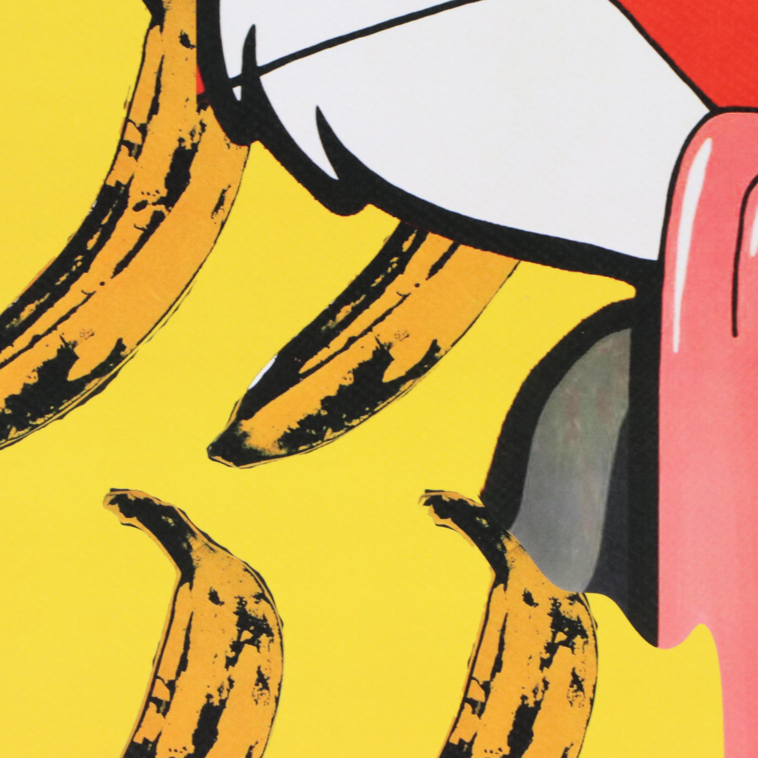 Death NYC Pop Art Graphic Print Featuring Warhol x Looney Tunes, 2025