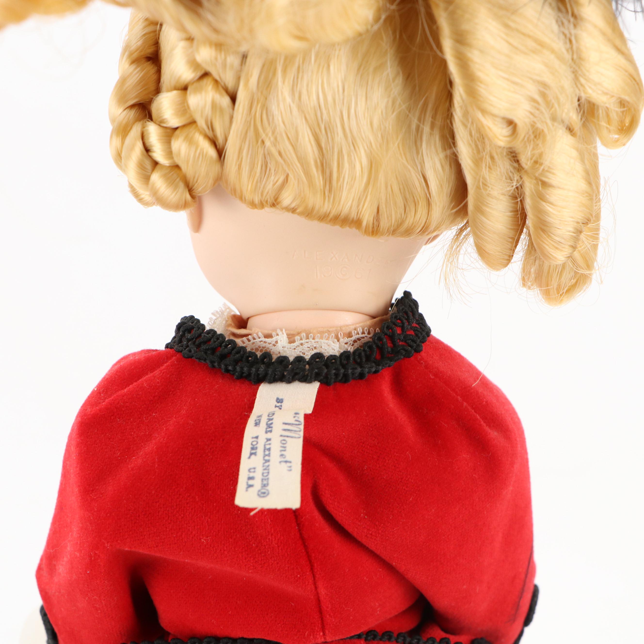 Madame Alexander "Monet" Portrait Doll, Late 20th Century