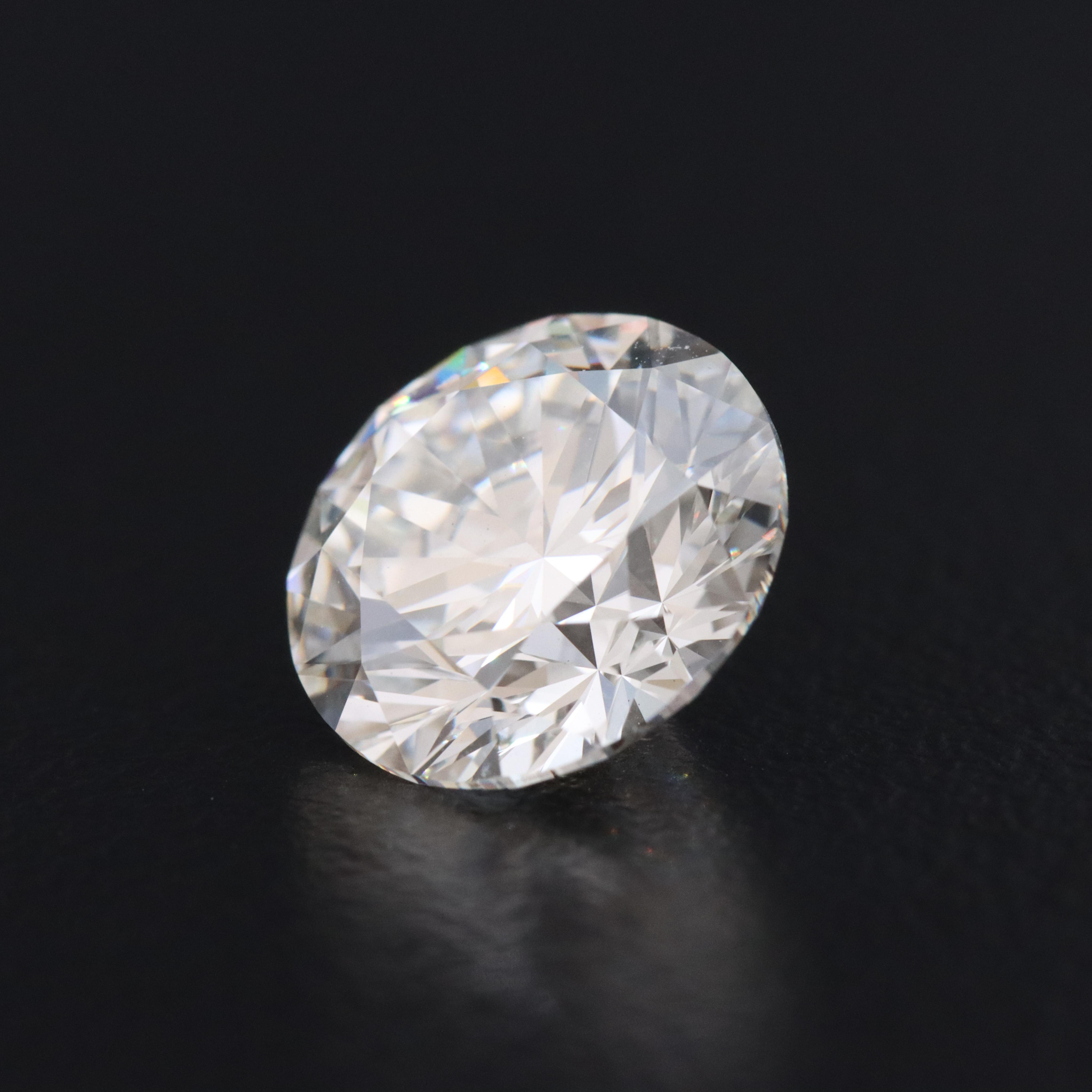 Loose 3.36 CT Lab Grown Diamond with IGI Report