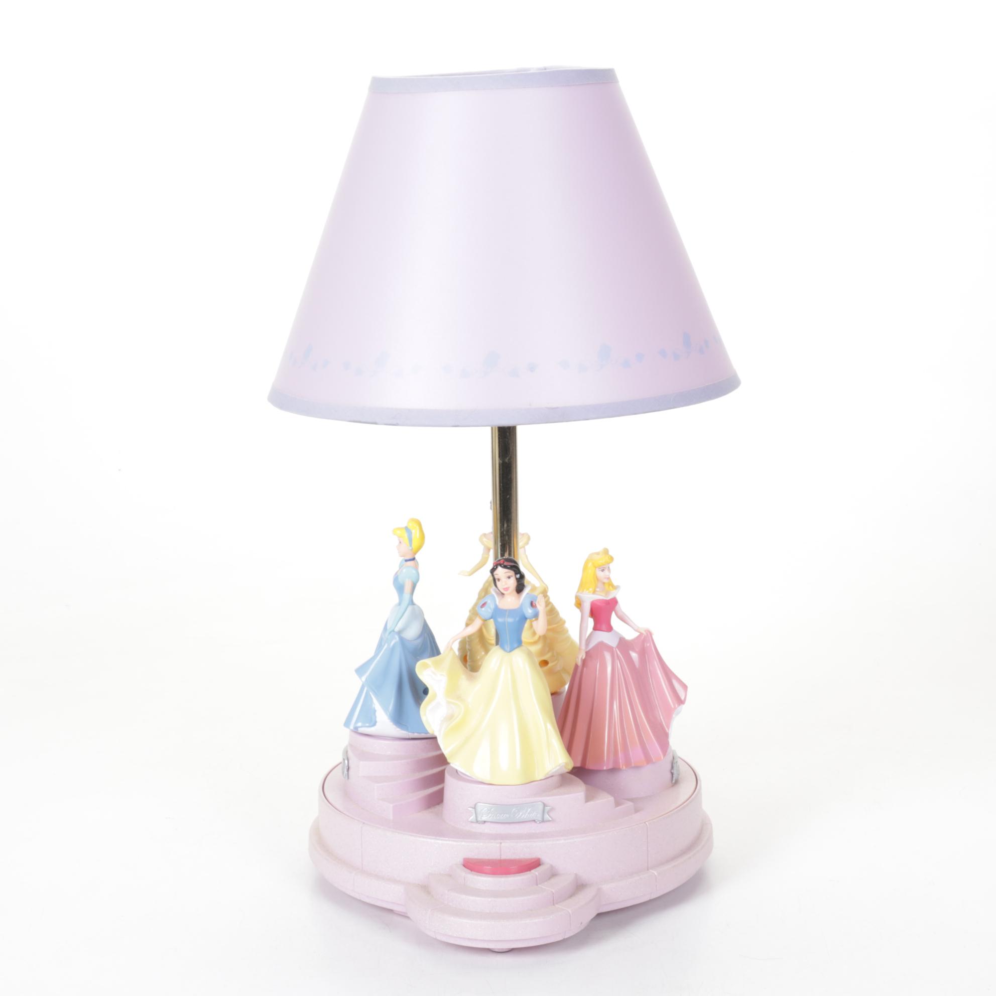 Singing & Dancing Disney Princess Table Lamp