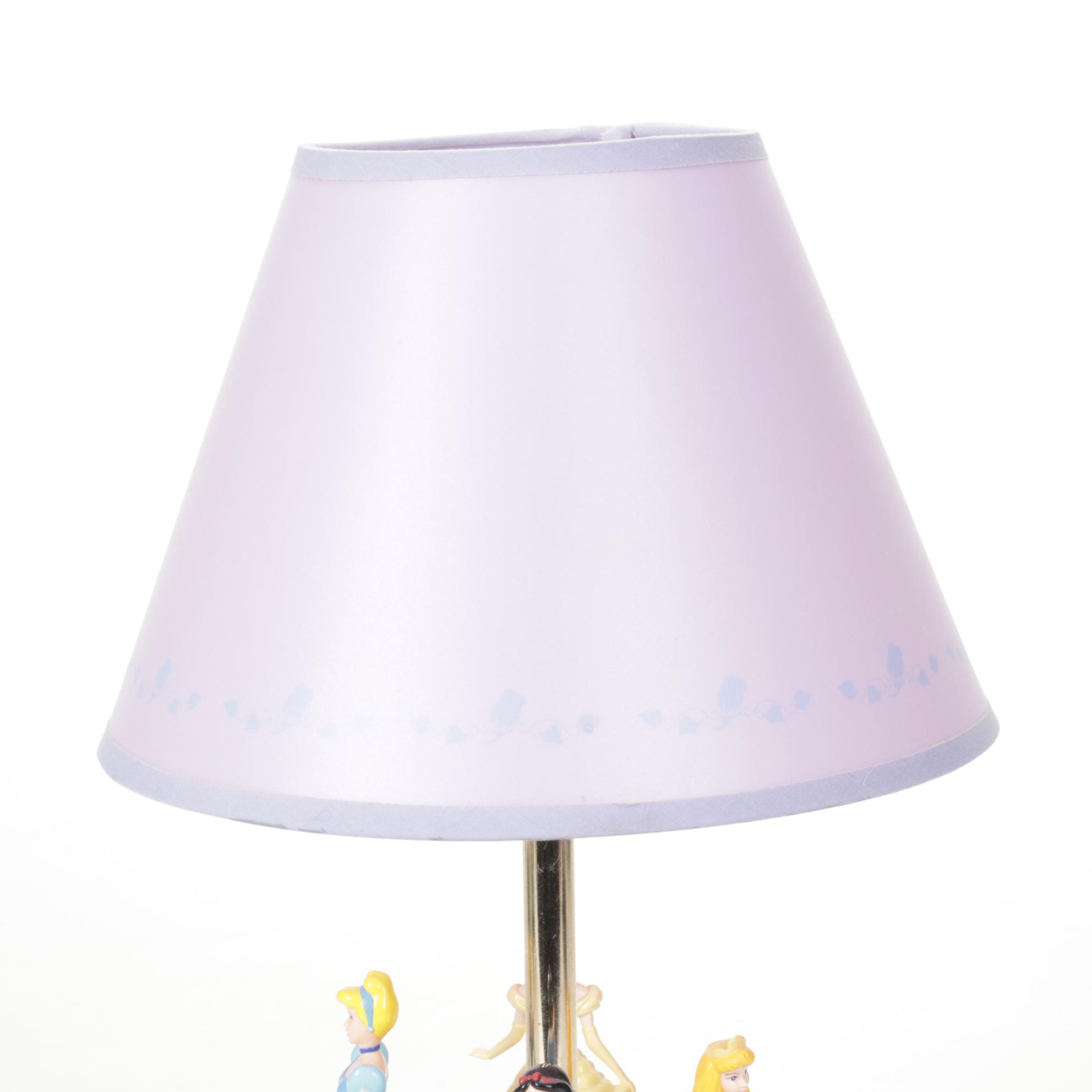 Singing & Dancing Disney Princess Table Lamp