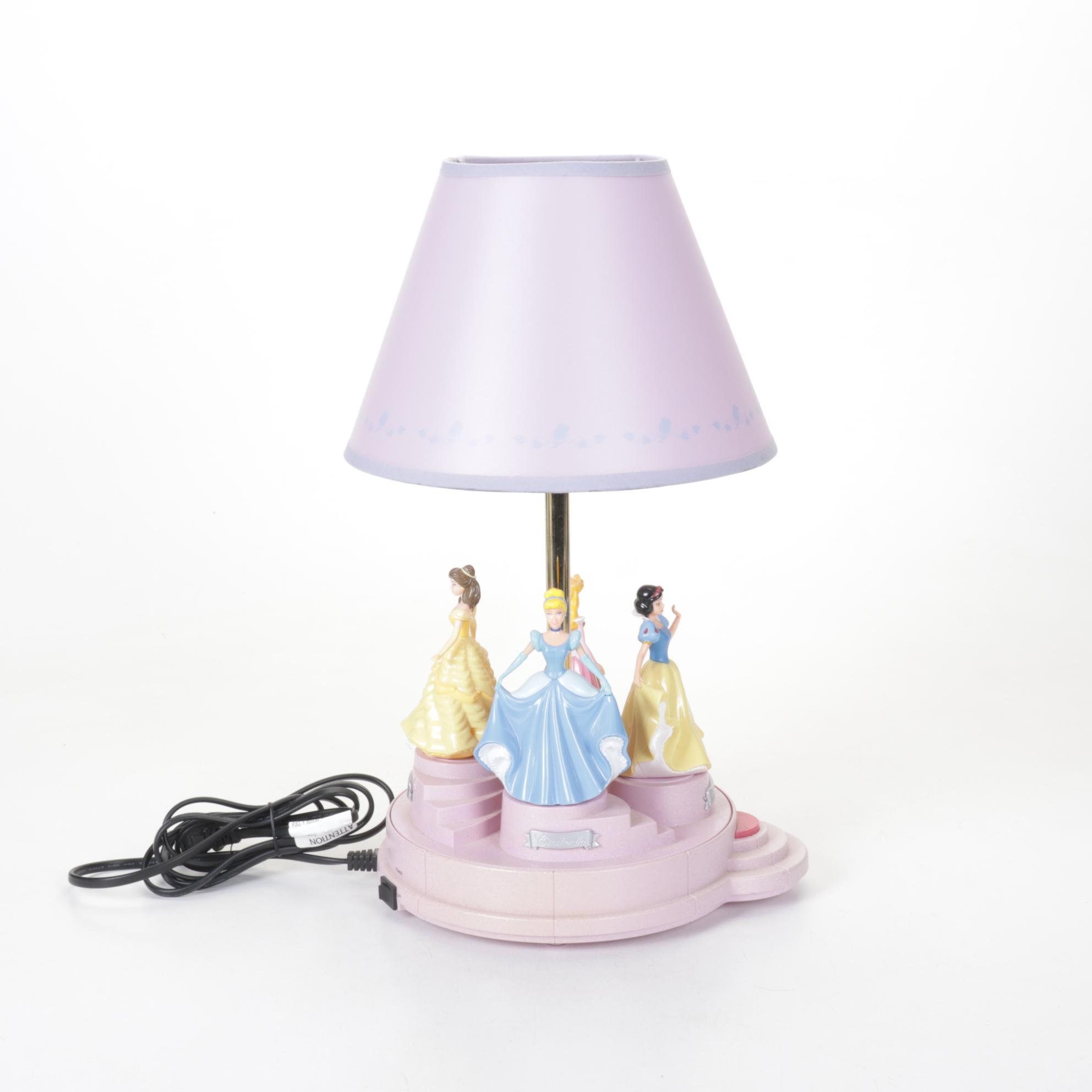 Singing & Dancing Disney Princess Table Lamp