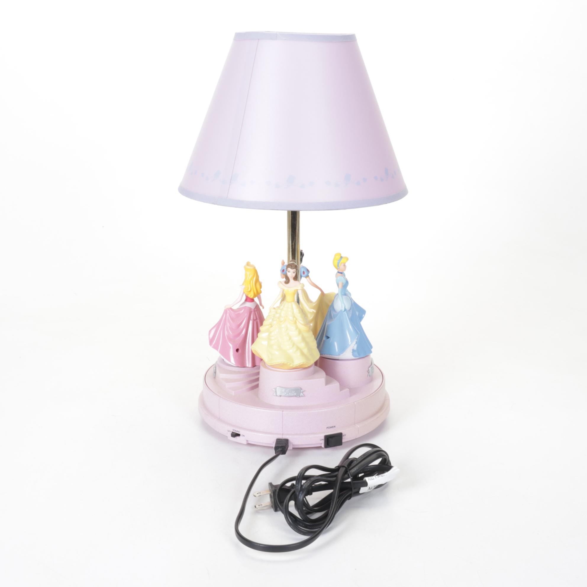 Singing & Dancing Disney Princess Table Lamp