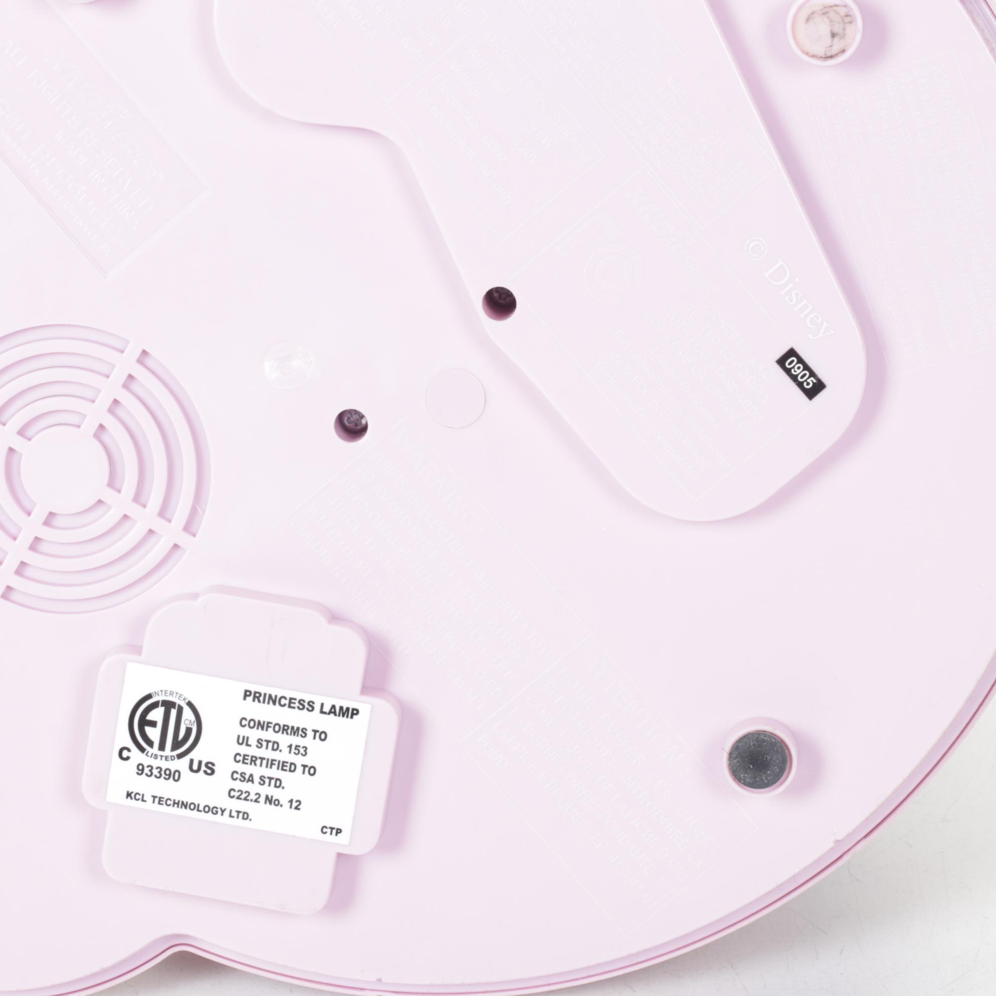 Singing & Dancing Disney Princess Table Lamp