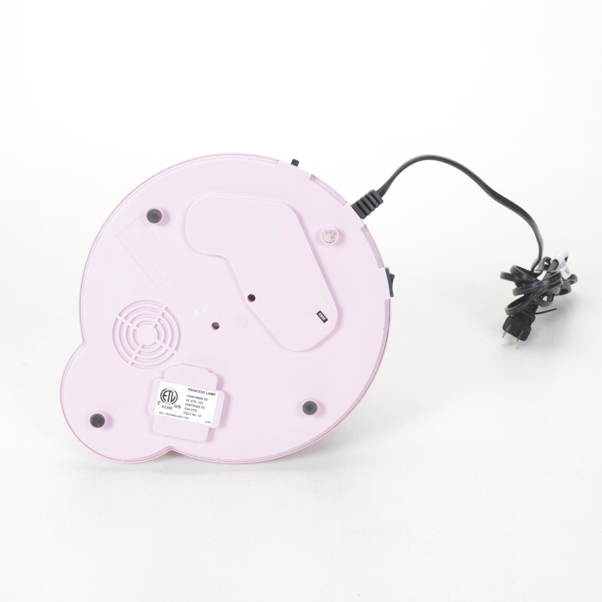 Singing & Dancing Disney Princess Table Lamp