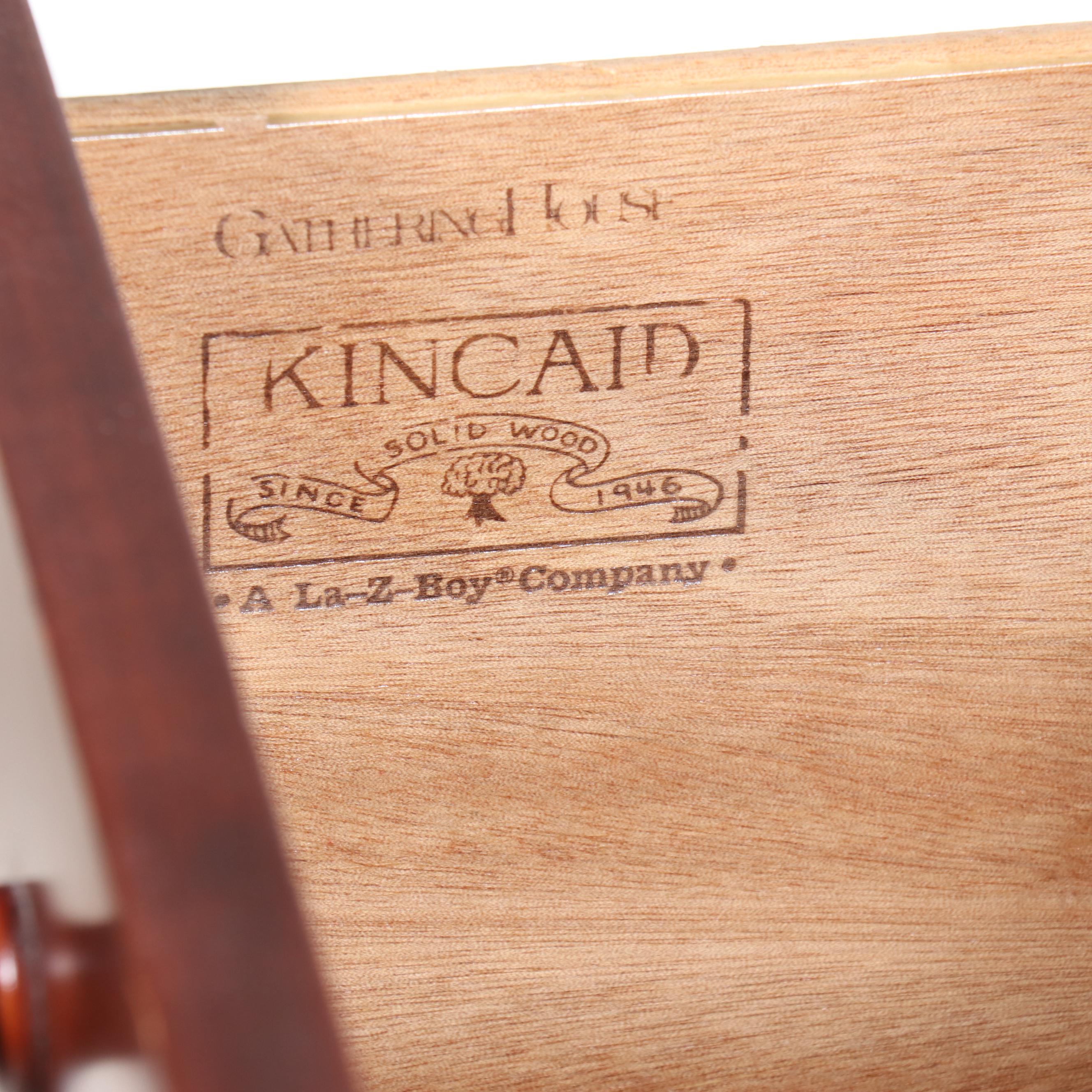 Kincaid Gathering House Cherry Ten-Drawer Dresser with Pair of Nightstands