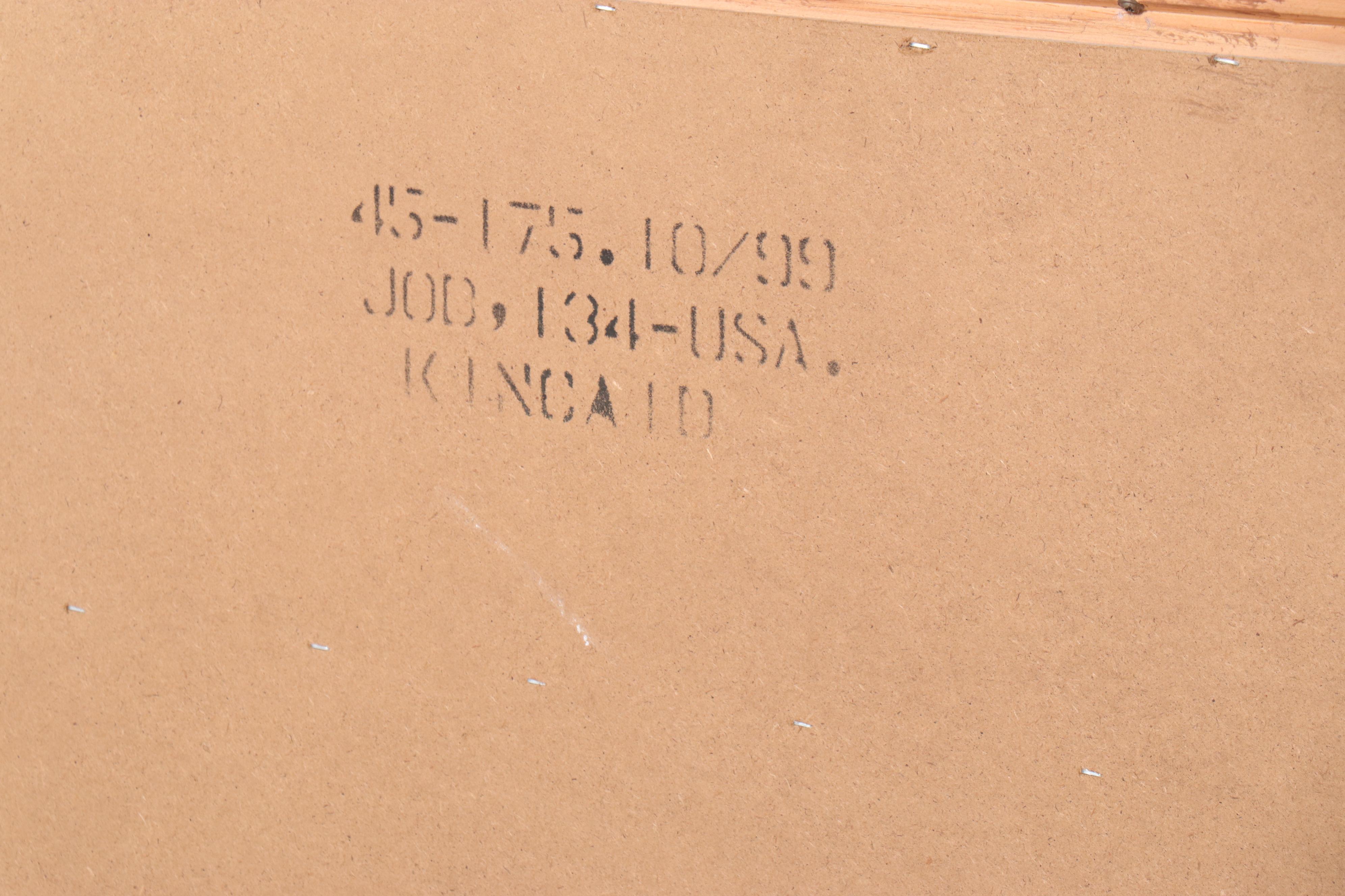 Kincaid Gathering House Cherry Ten-Drawer Dresser with Pair of Nightstands