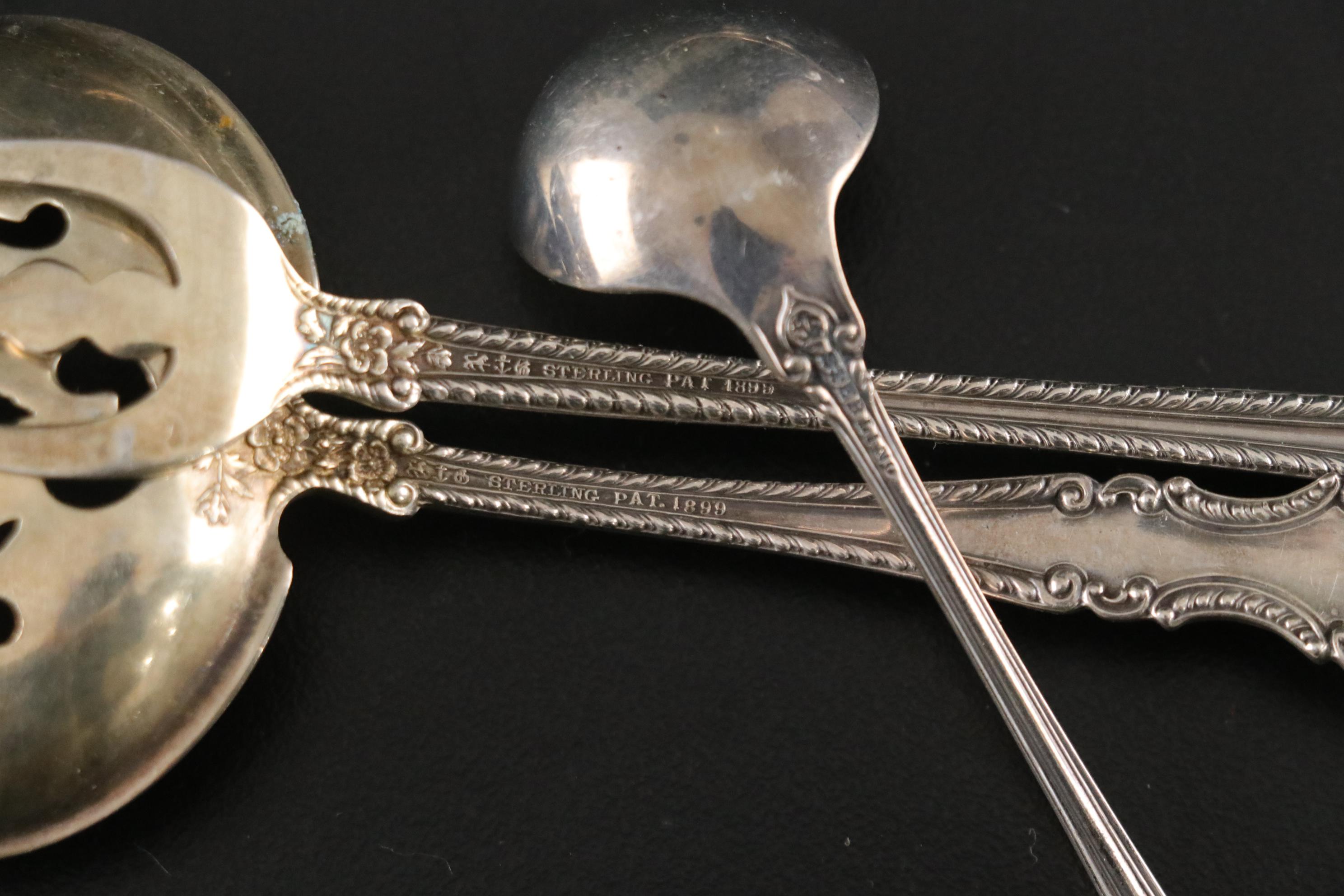 Gorham Sterling "Cambridge" & "Chantilly" with Other Flatware, 20th Century