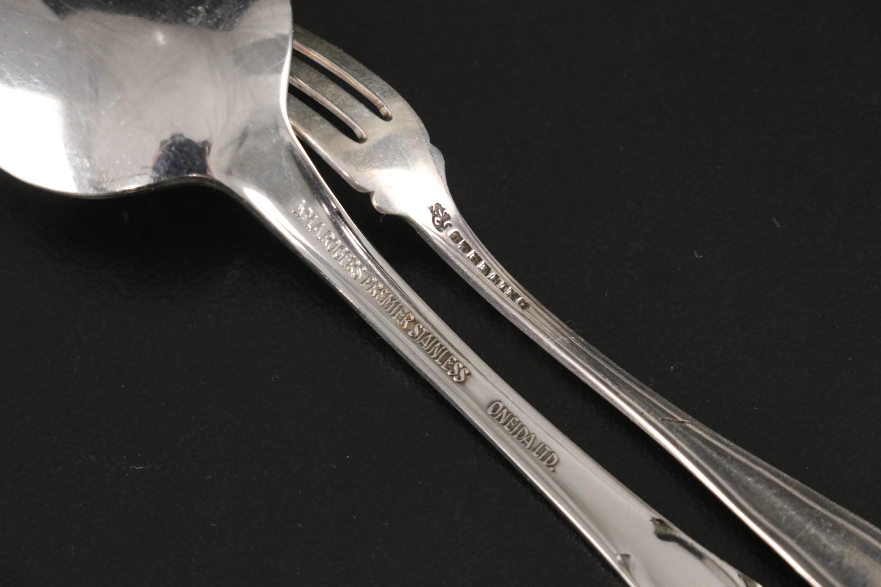 Gorham Sterling "Cambridge" & "Chantilly" with Other Flatware, 20th Century