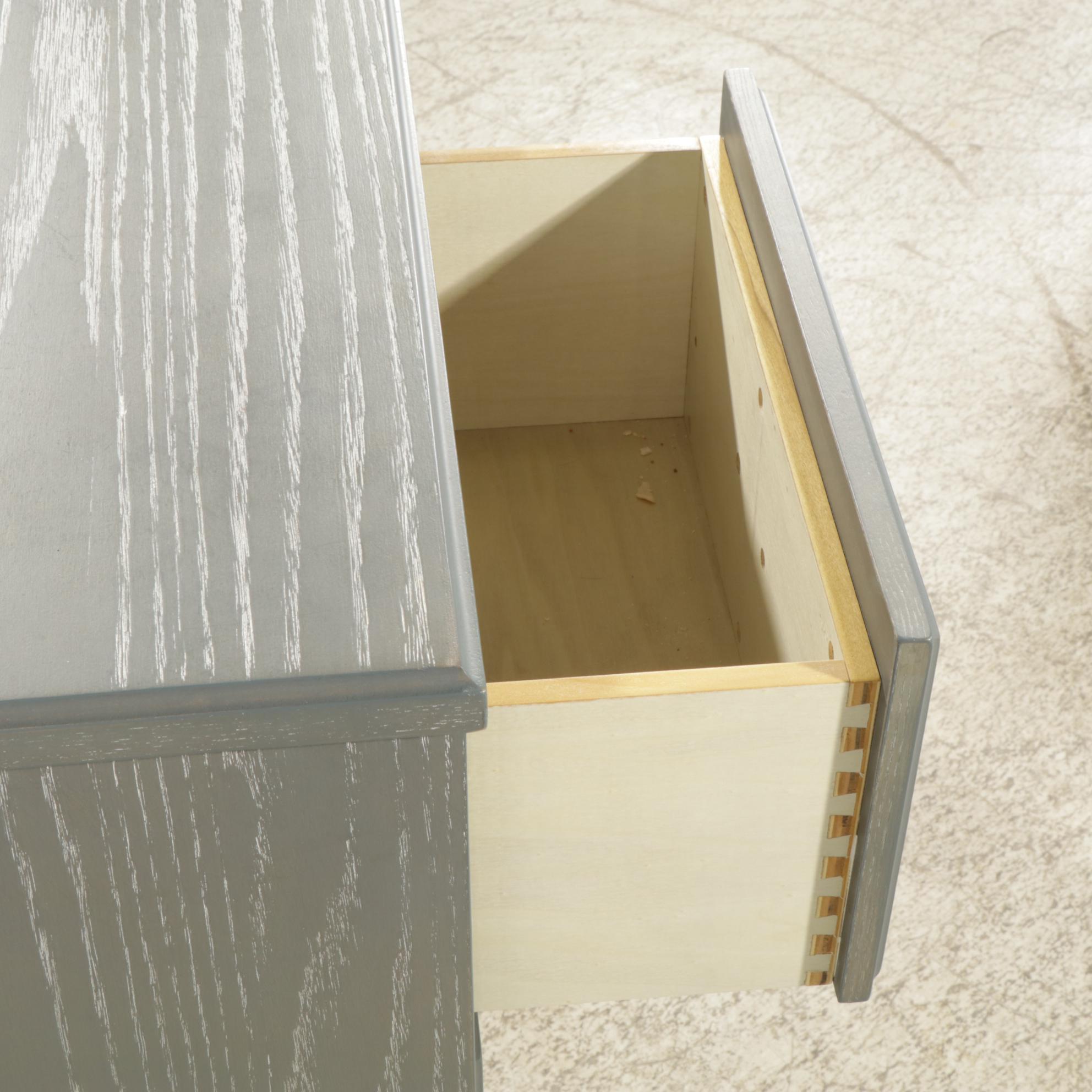 Pottery Barn "Finley" Smoked Charcoal Dresser and Nightstand, 2022