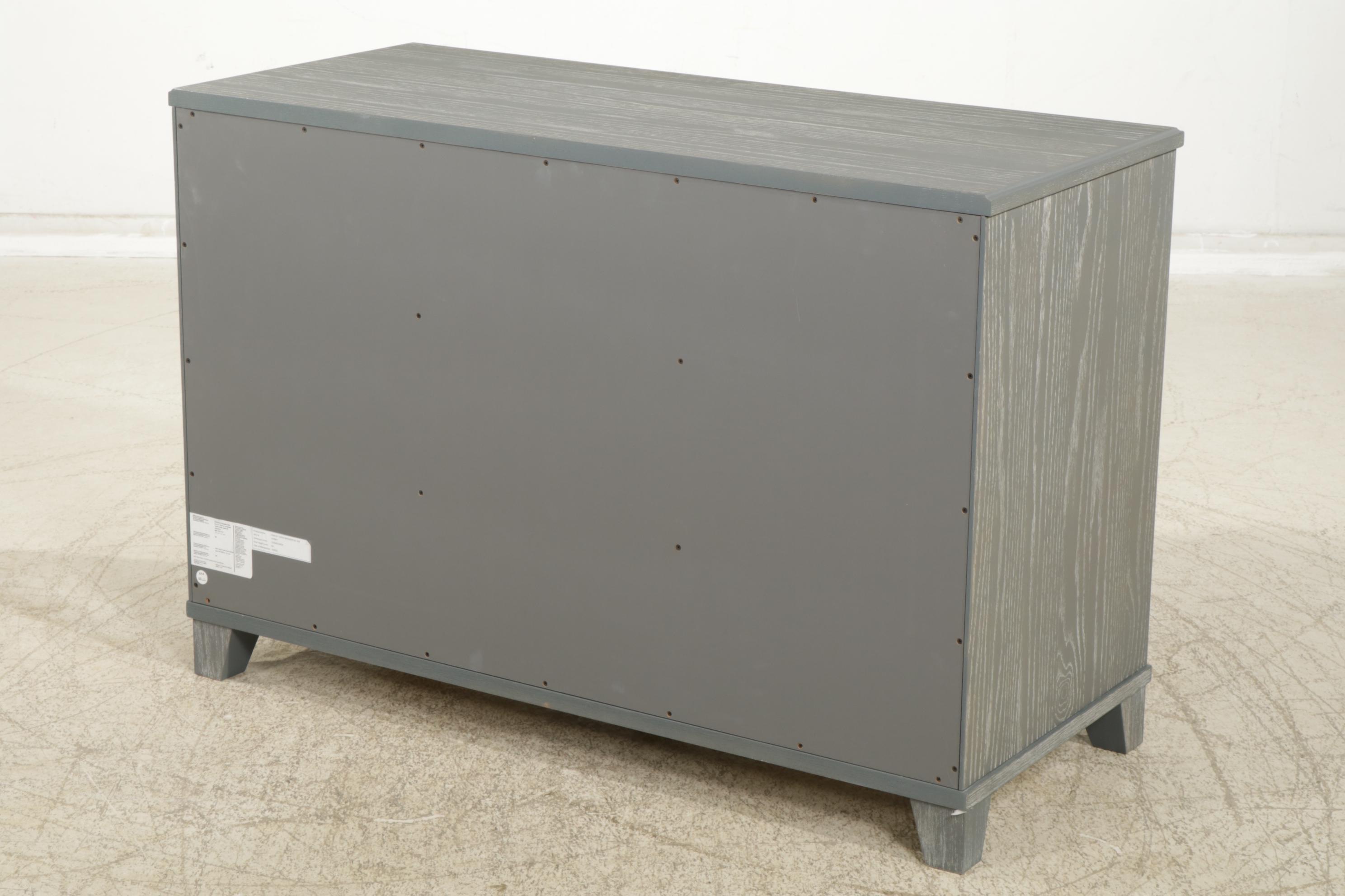 Pottery Barn "Finley" Smoked Charcoal Dresser and Nightstand, 2022