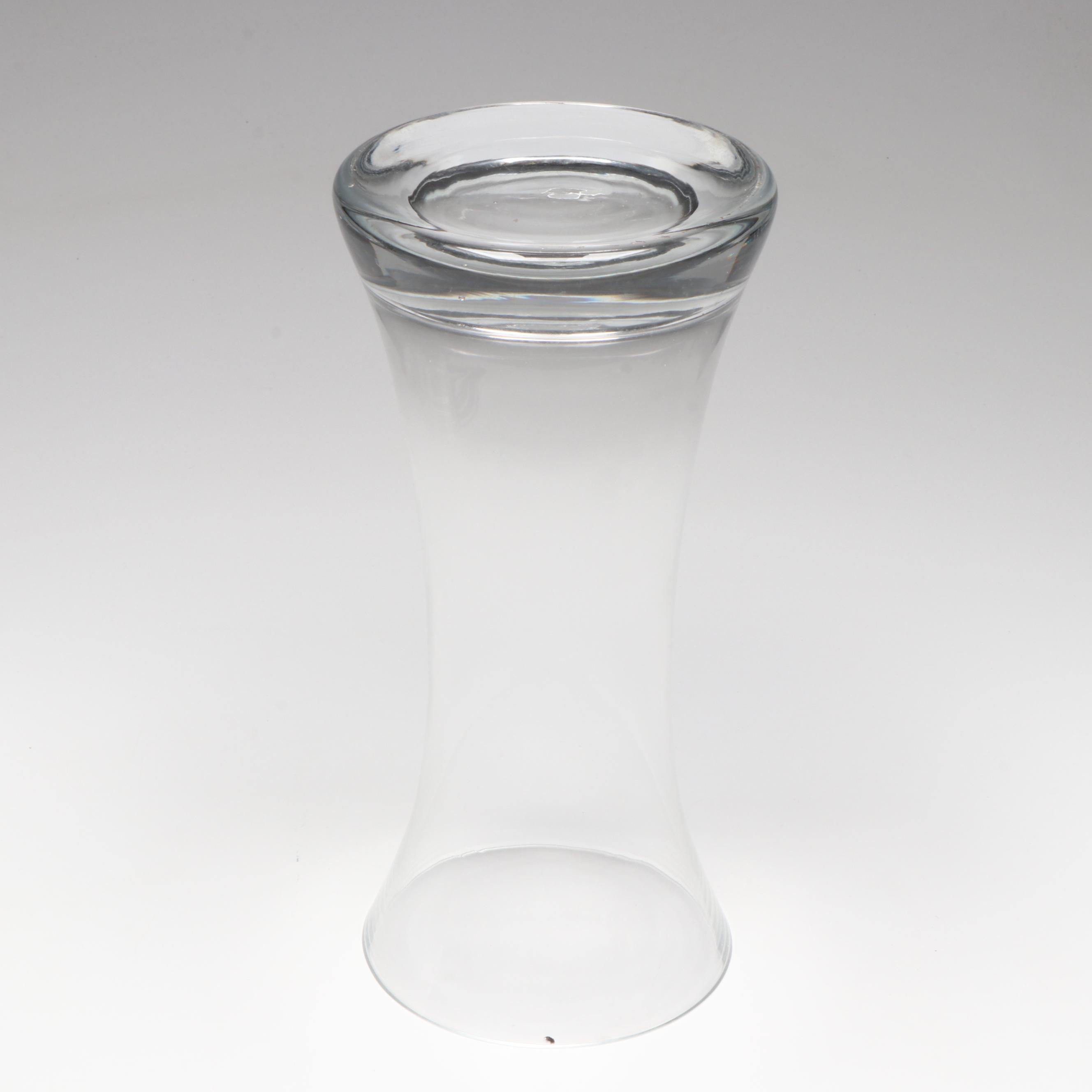 Artland Celebration Collection Glass Champagne Flutes with Vase Holder