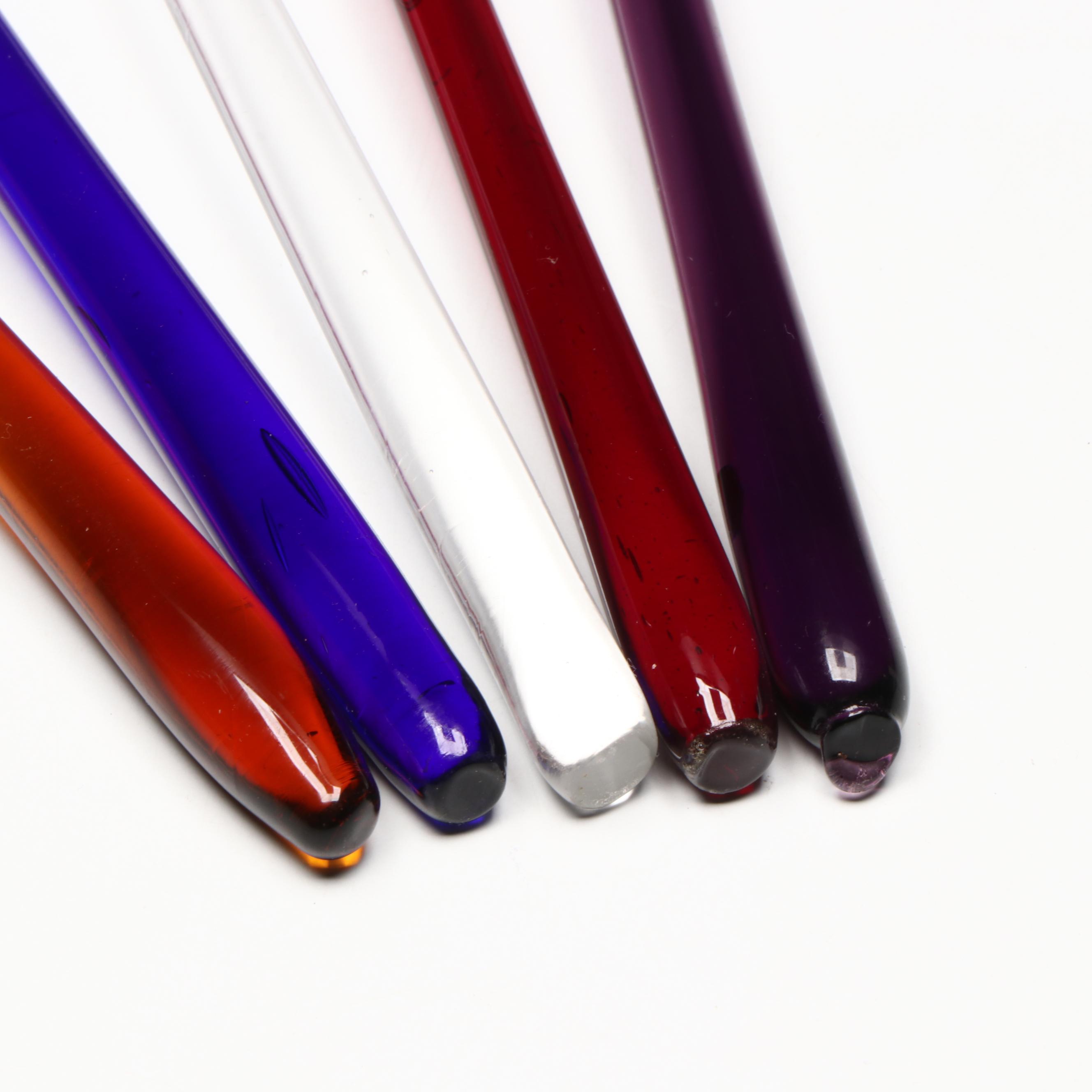 Artland Celebration Collection Glass Champagne Flutes with Vase Holder