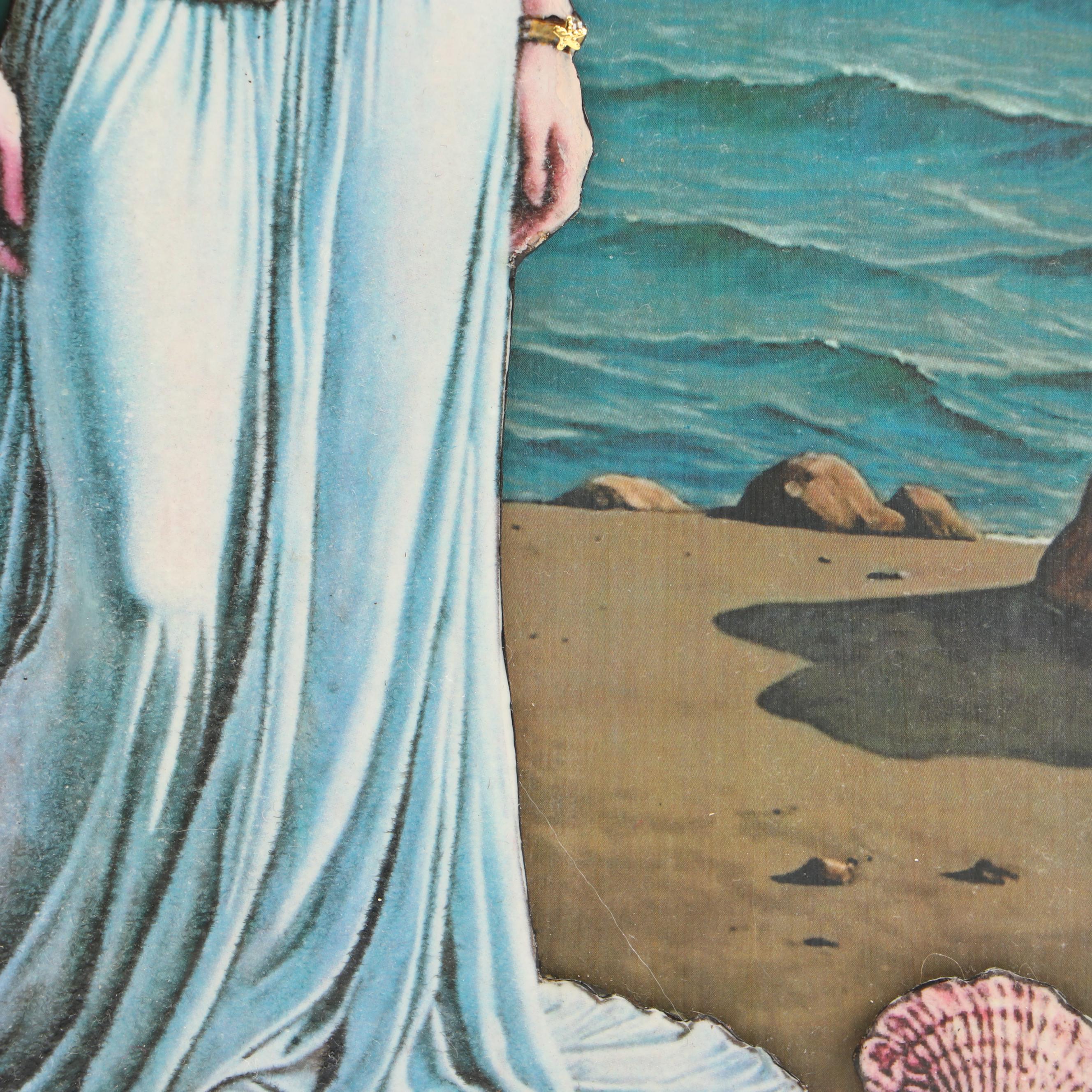 Deborah Kovacs-Sturdevant Mixed Media Composition "Siren of the Sea"