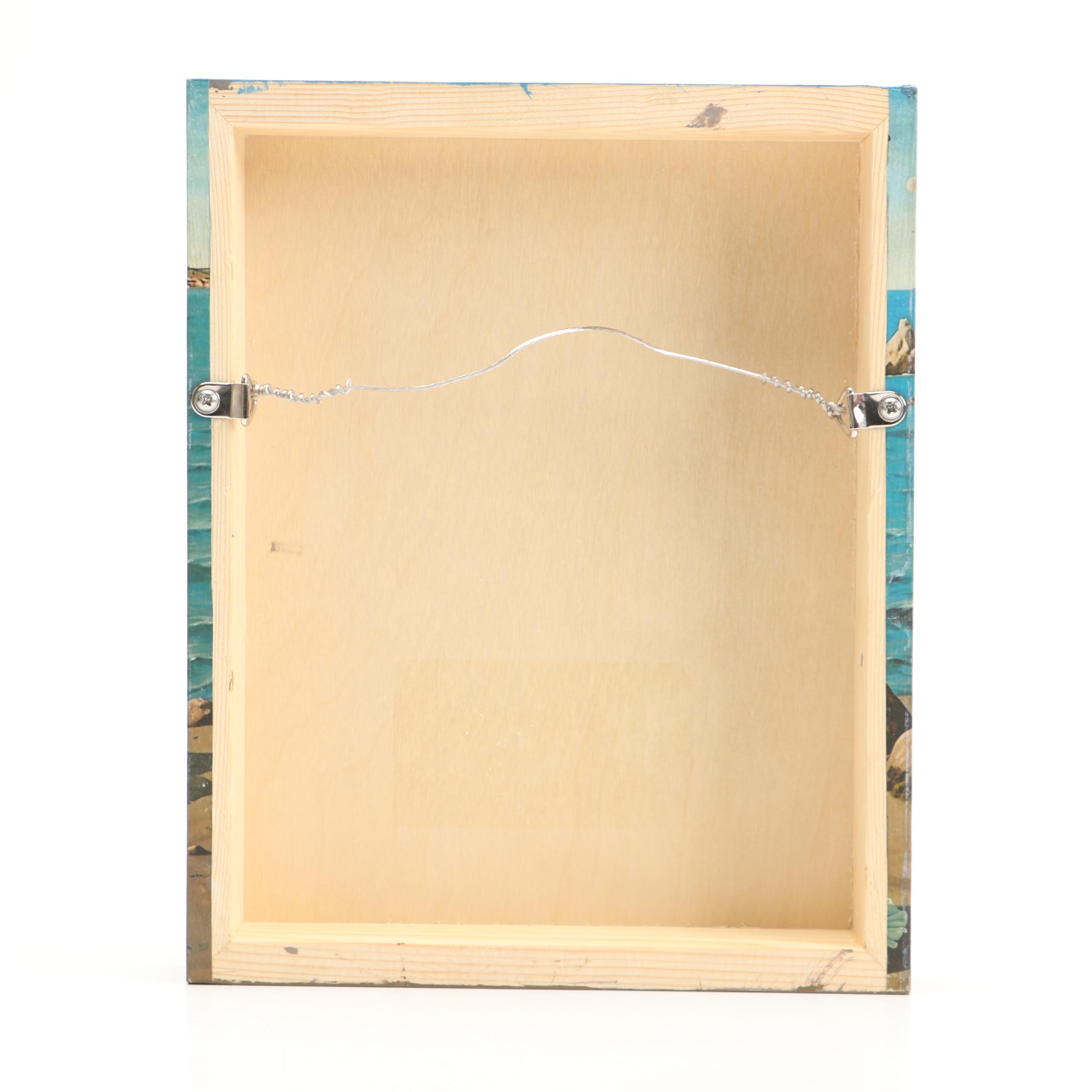 Deborah Kovacs-Sturdevant Mixed Media Composition "Siren of the Sea"