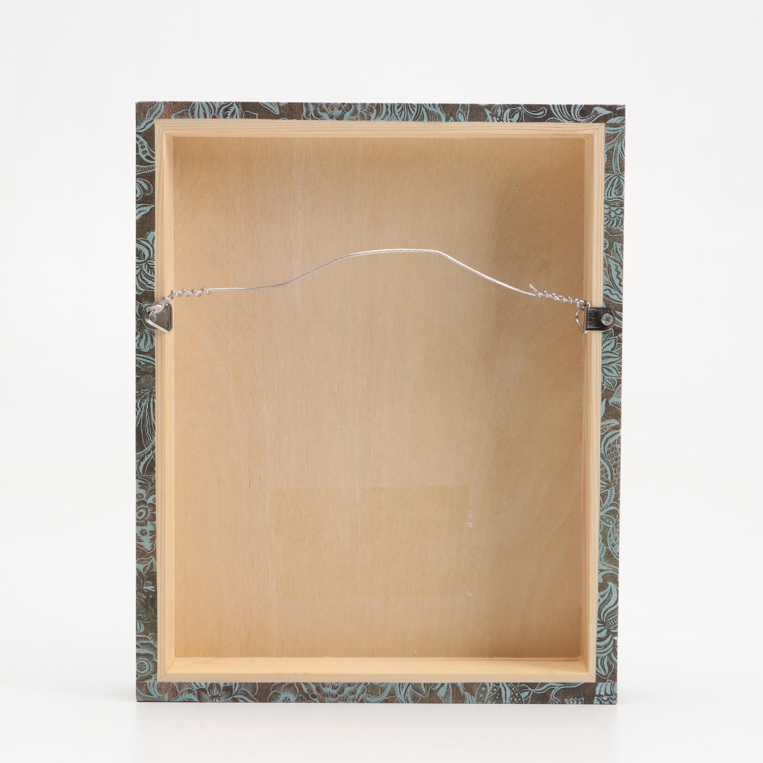 Deborah Kovacs-Sturdevant Mixed Media Composition "The Lady of Shalott"