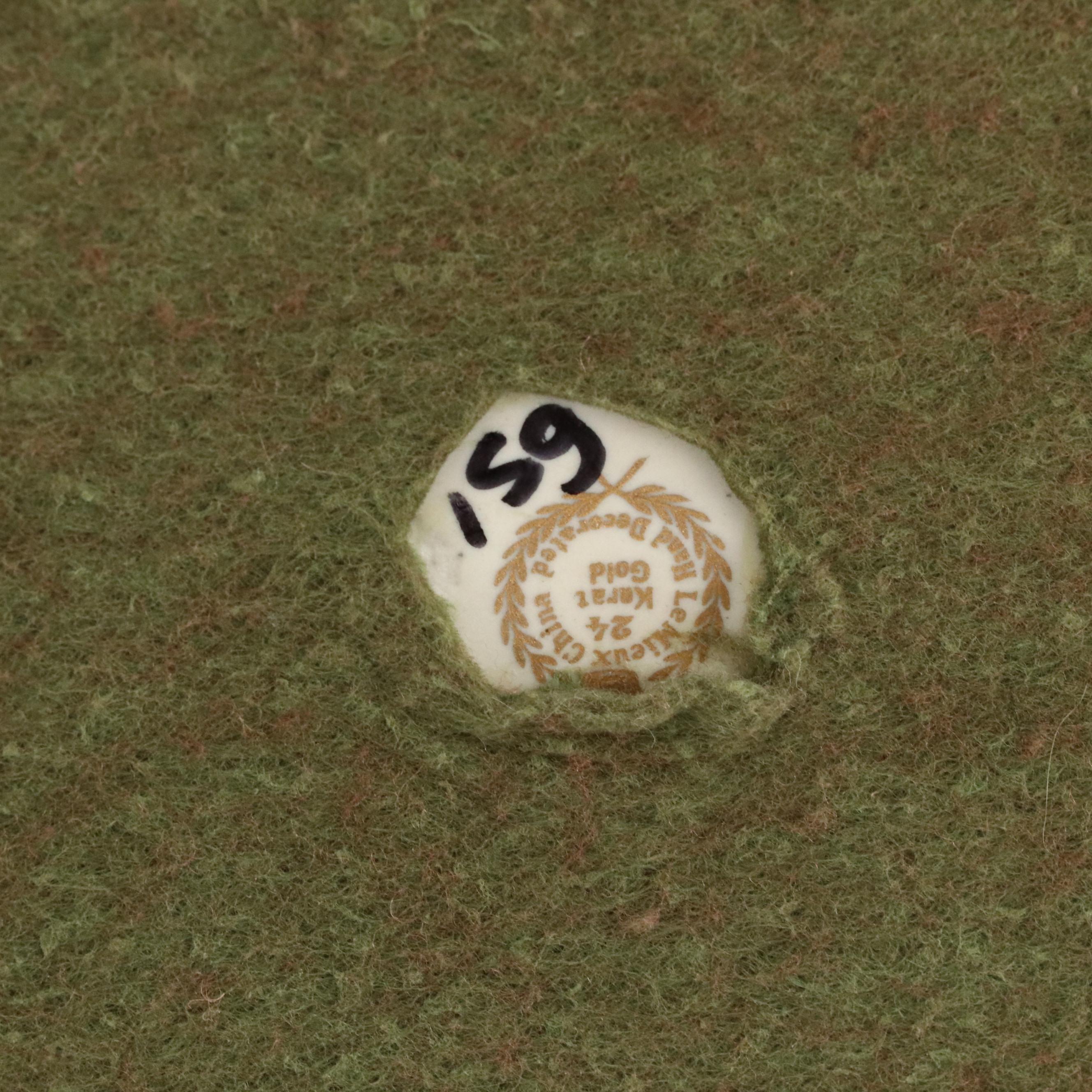 LeMieux China 24K Gilt Porcelain Decanter, Cups, Perfume Bottles and More, 1930s