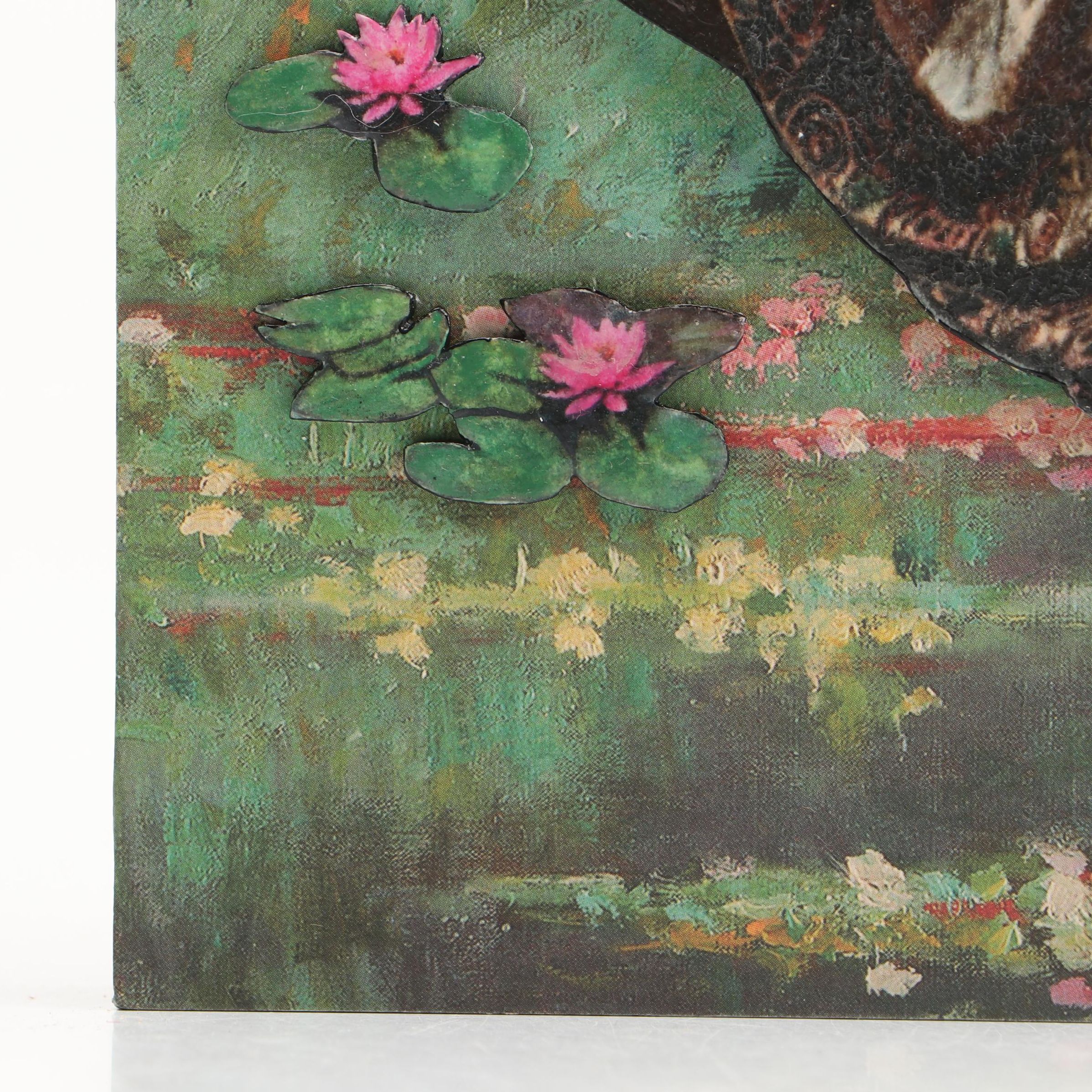 Deborah Kovacs-Sturdevant Mixed Media Composition "The Lady of Shalott"