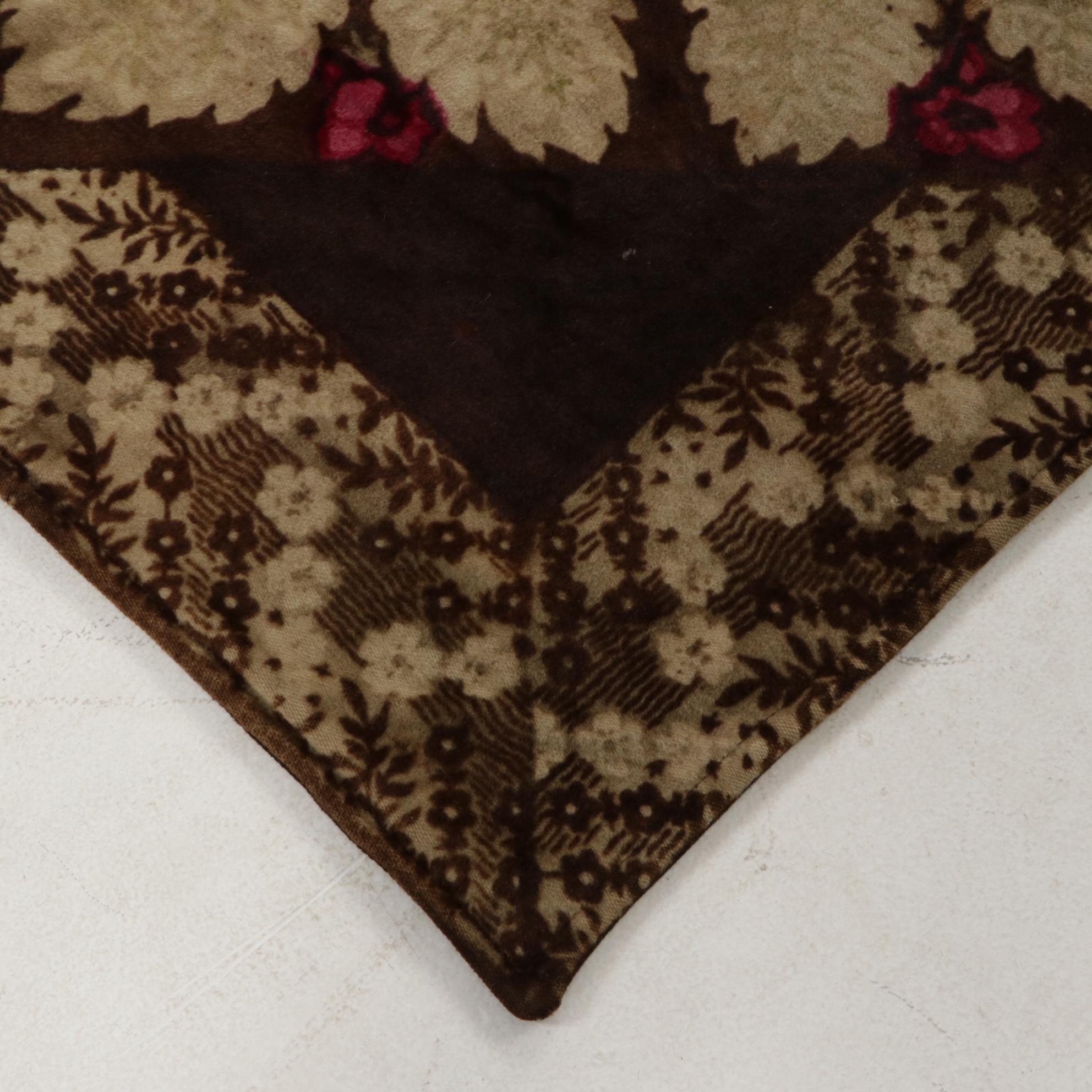 Victorian Horsehair Carriage Lap Blanket