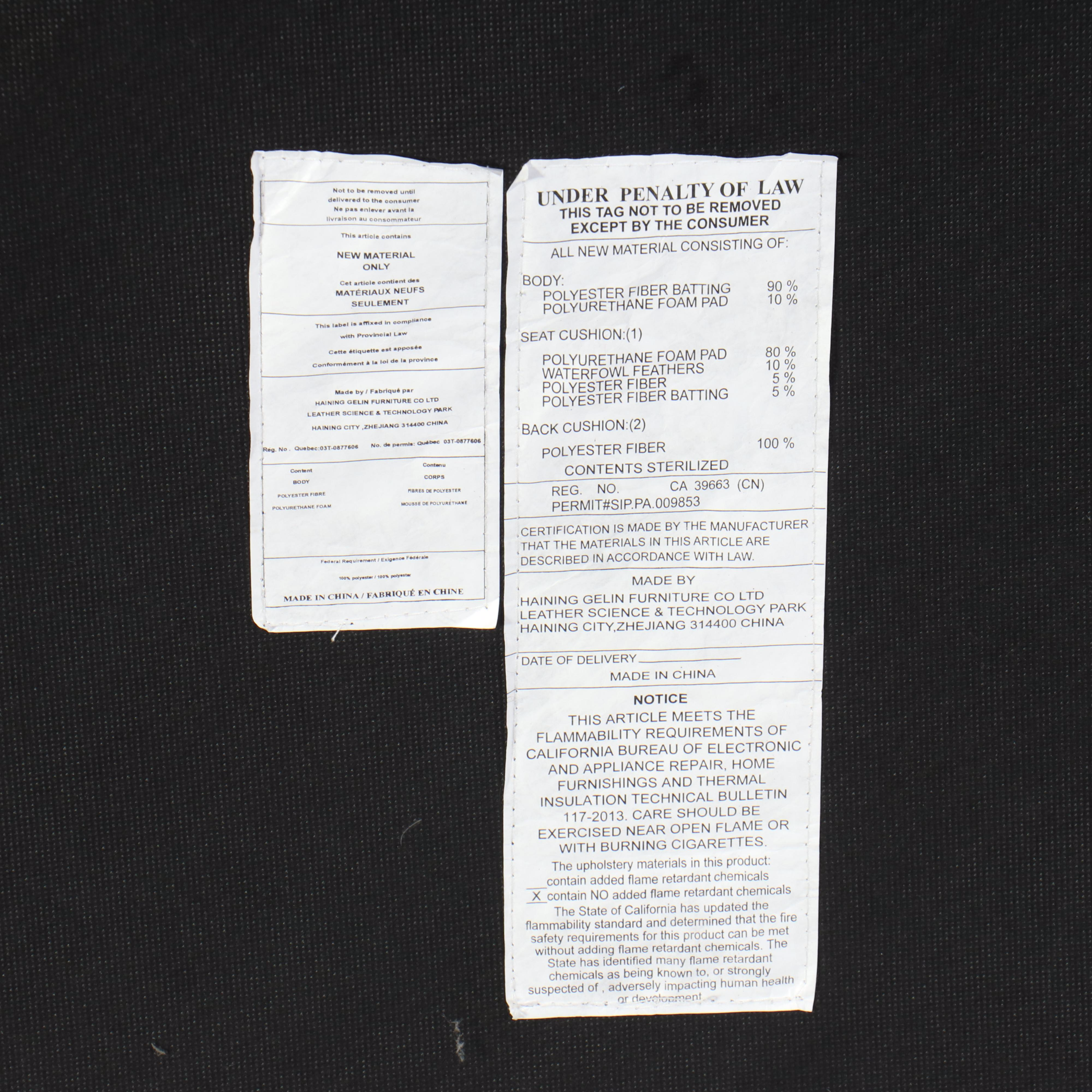 Contemporary Three-Piece Sectional Sofa