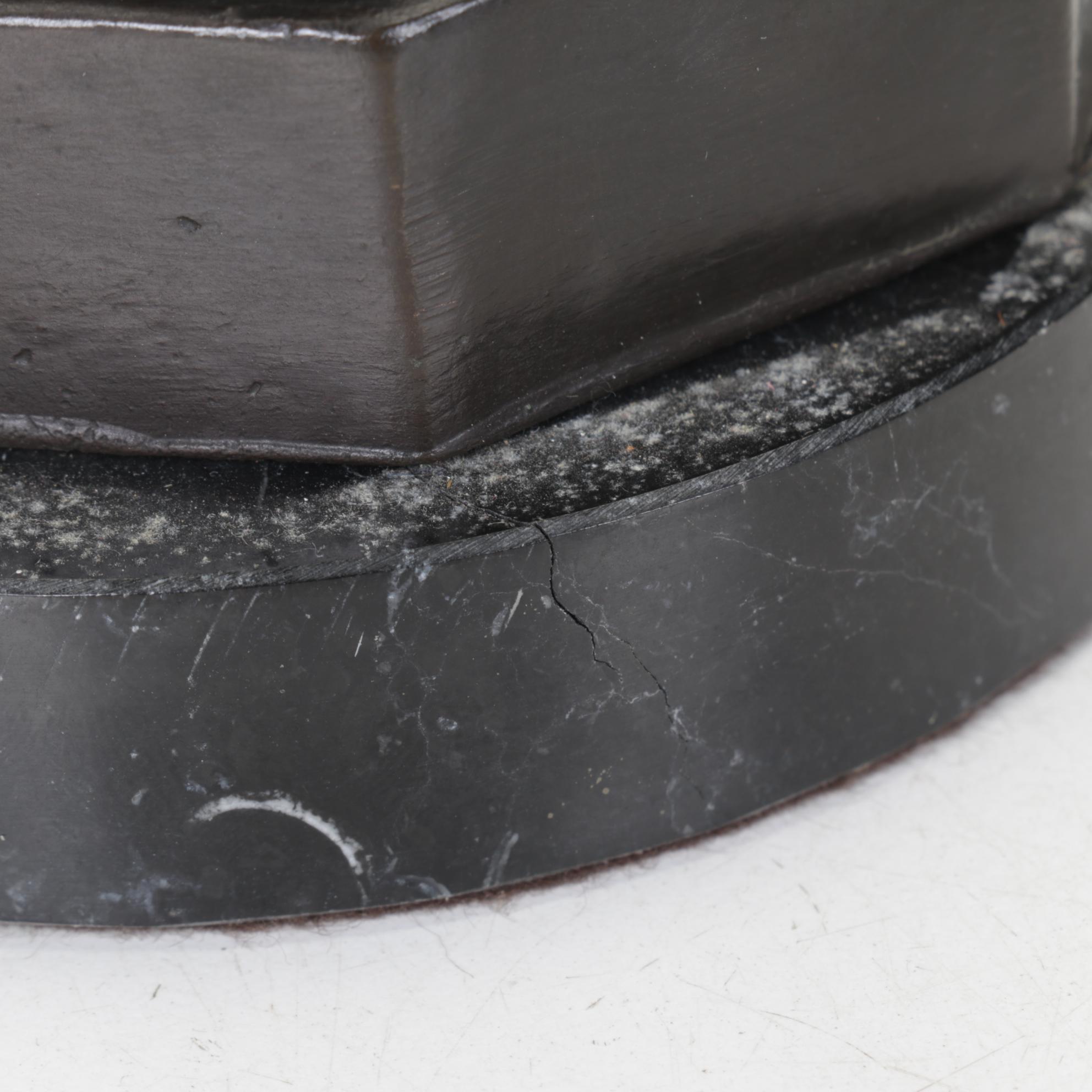 Neoclassical Style Bronze of Hebe on Marble Base After Demetrius Chiparus