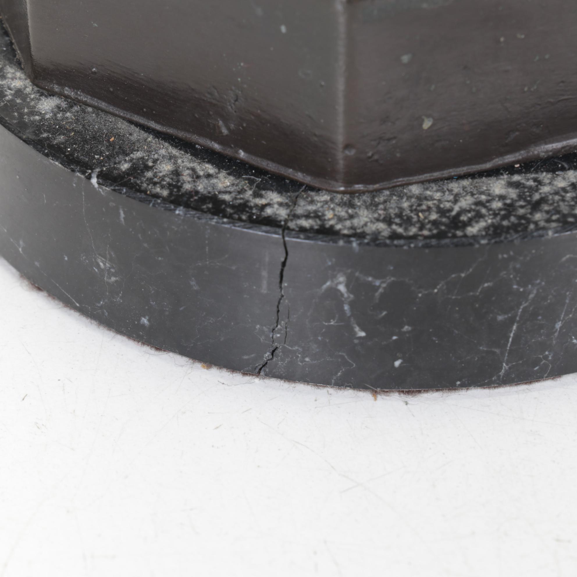 Neoclassical Style Bronze of Hebe on Marble Base After Demetrius Chiparus