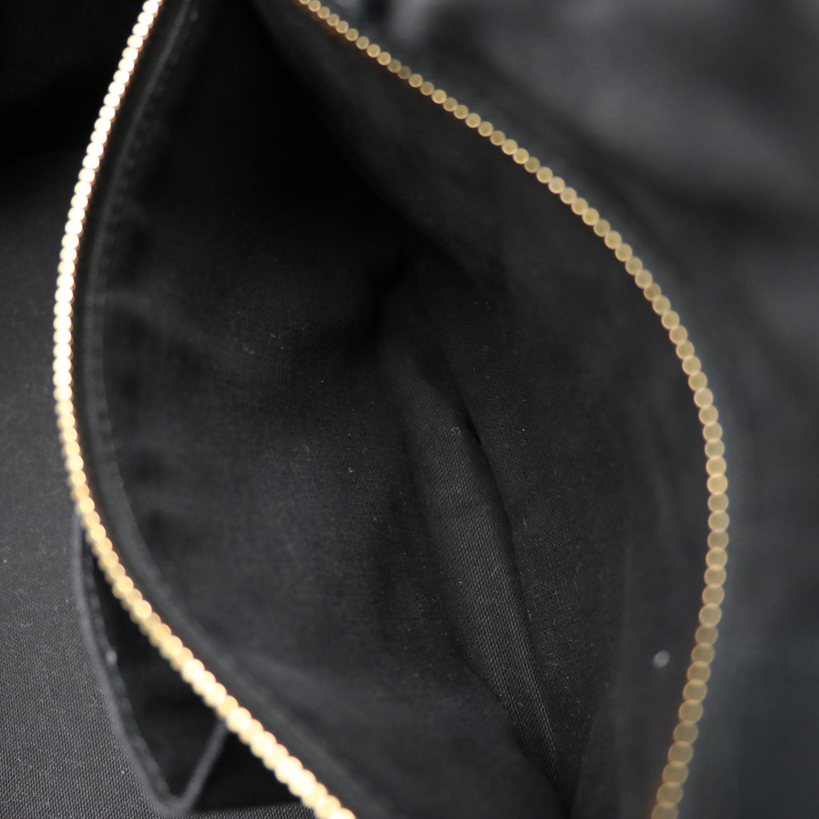 Prada Canapa Tote in Logo Print Black Tessuto Nylon