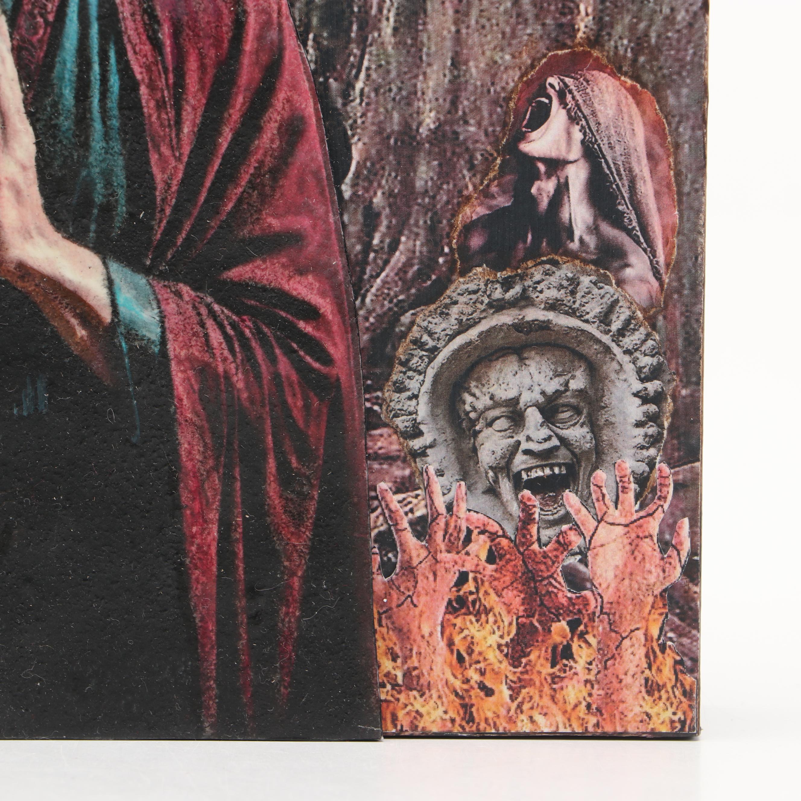 Deborah Kovacs-Sturdevant Mixed Media Composition "Dante's Prayer," 21st Century