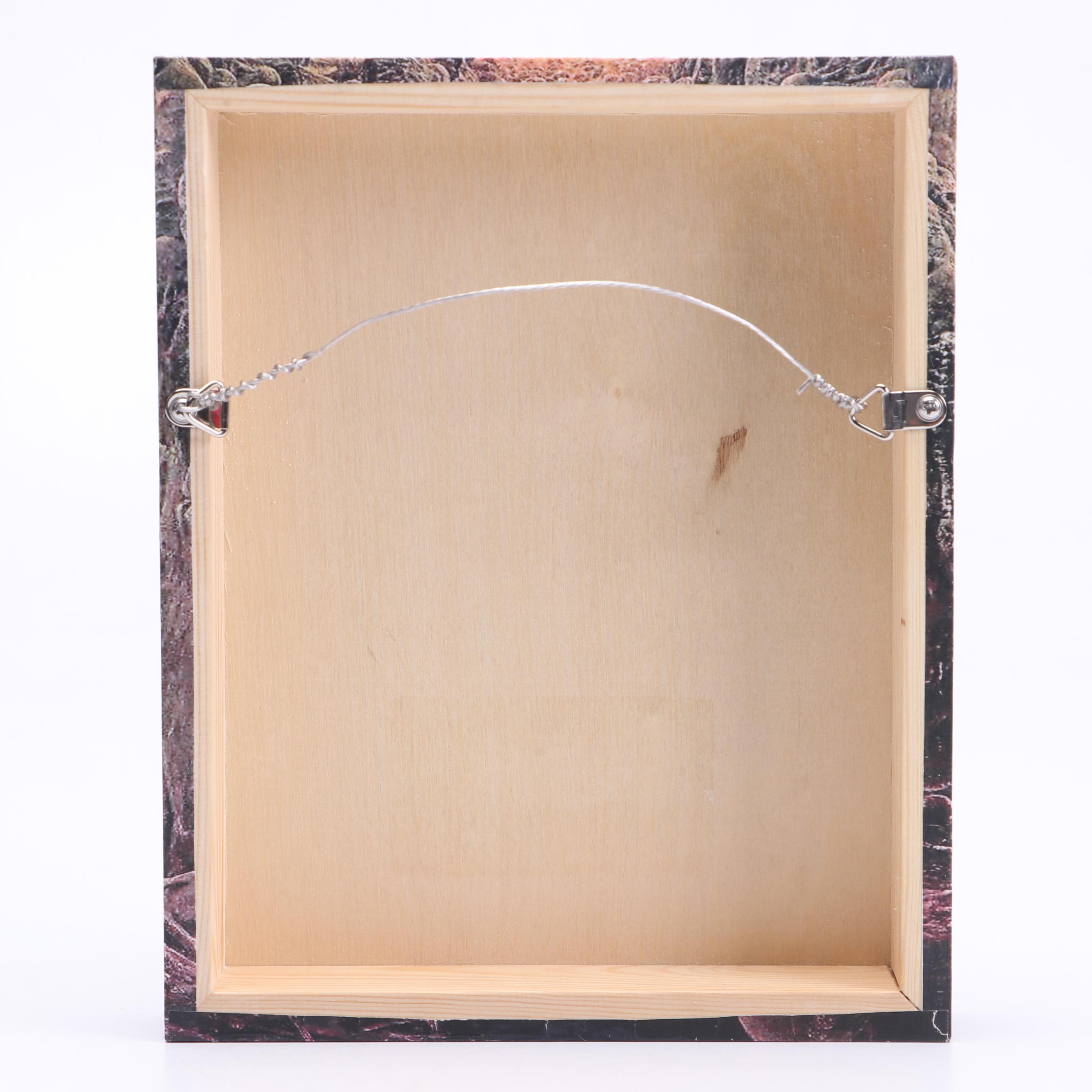 Deborah Kovacs-Sturdevant Mixed Media Composition "Dante's Prayer," 21st Century