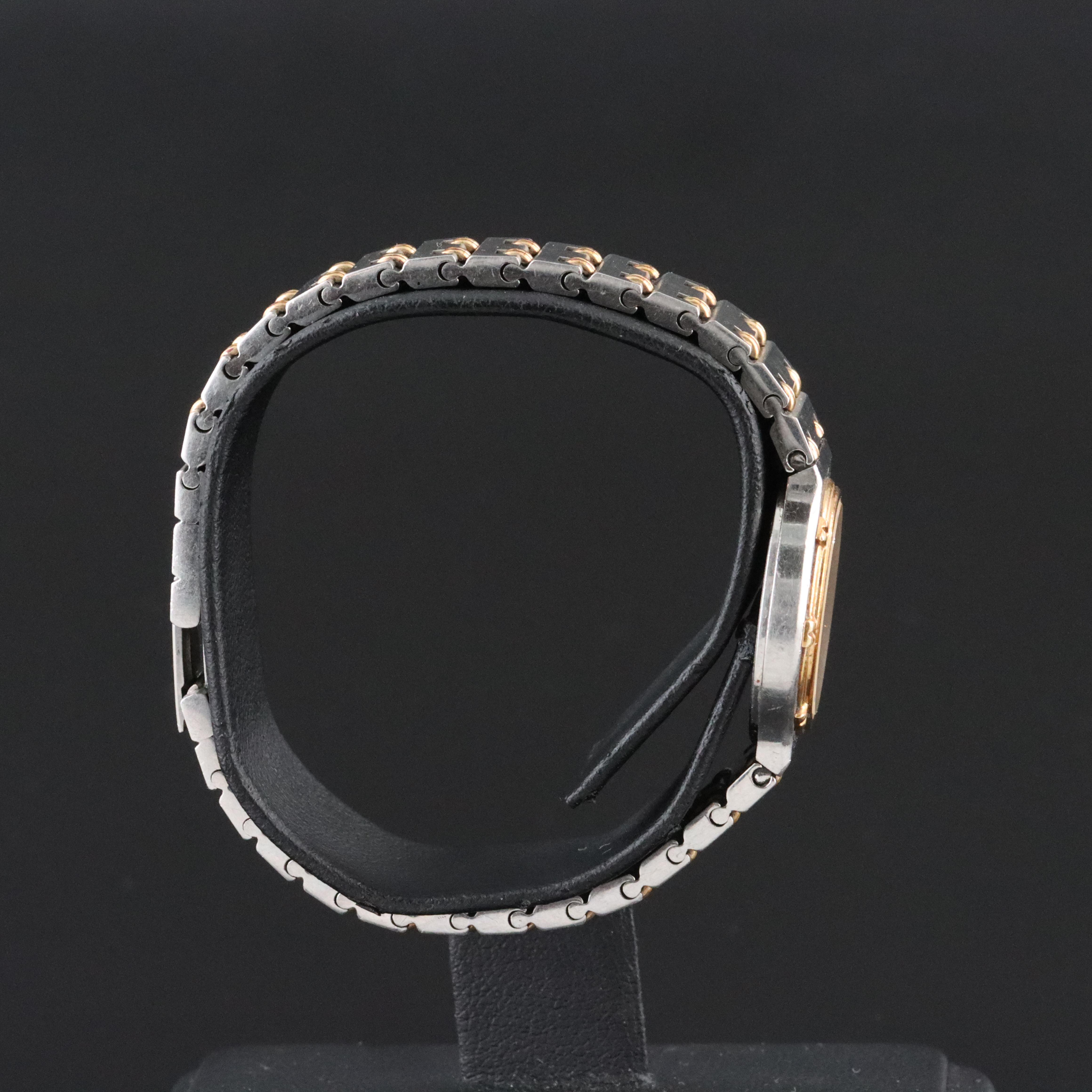 18K and Stainless Steel Concord La Costa Diamond Sigma Dial Quartz Watch