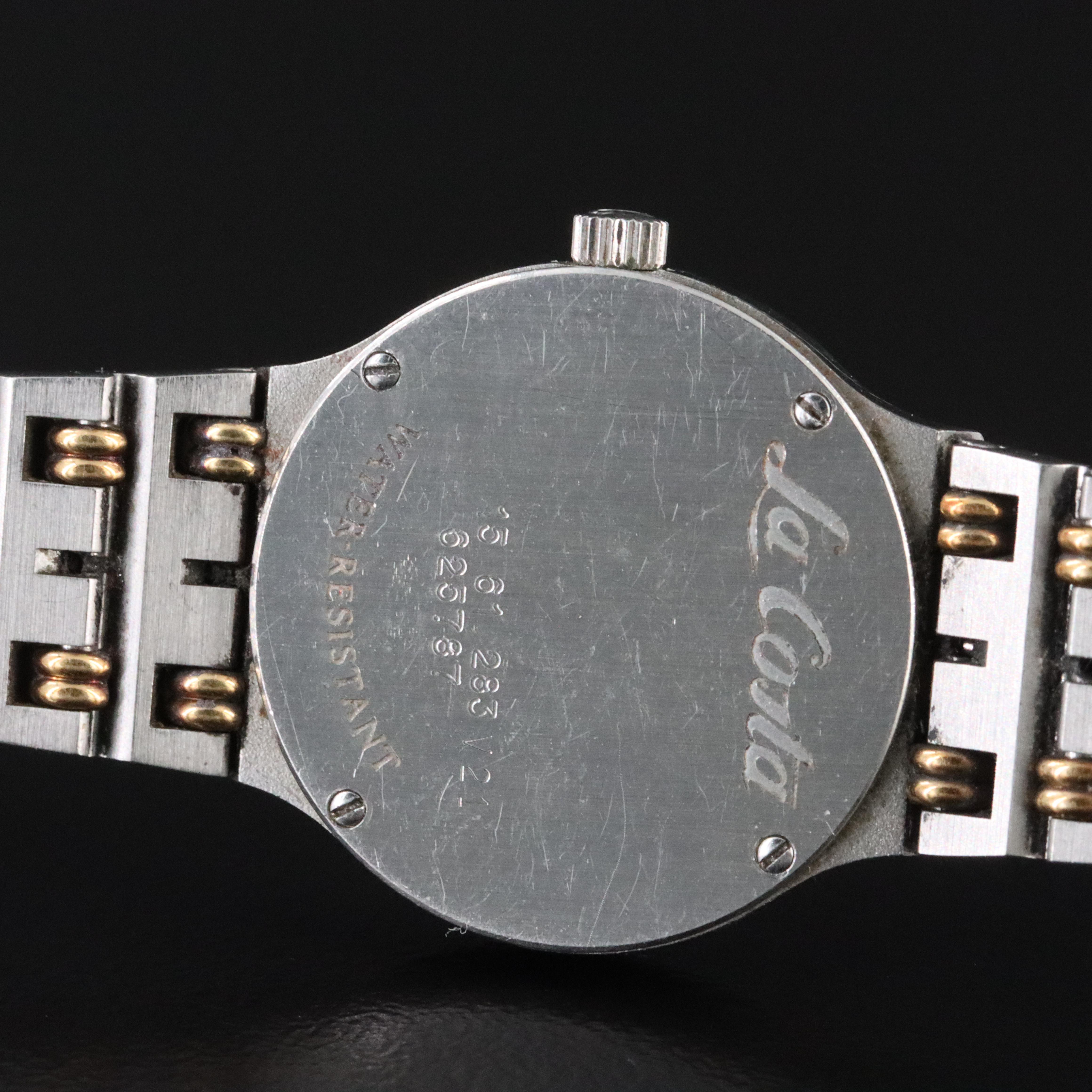 18K and Stainless Steel Concord La Costa Diamond Sigma Dial Quartz Watch