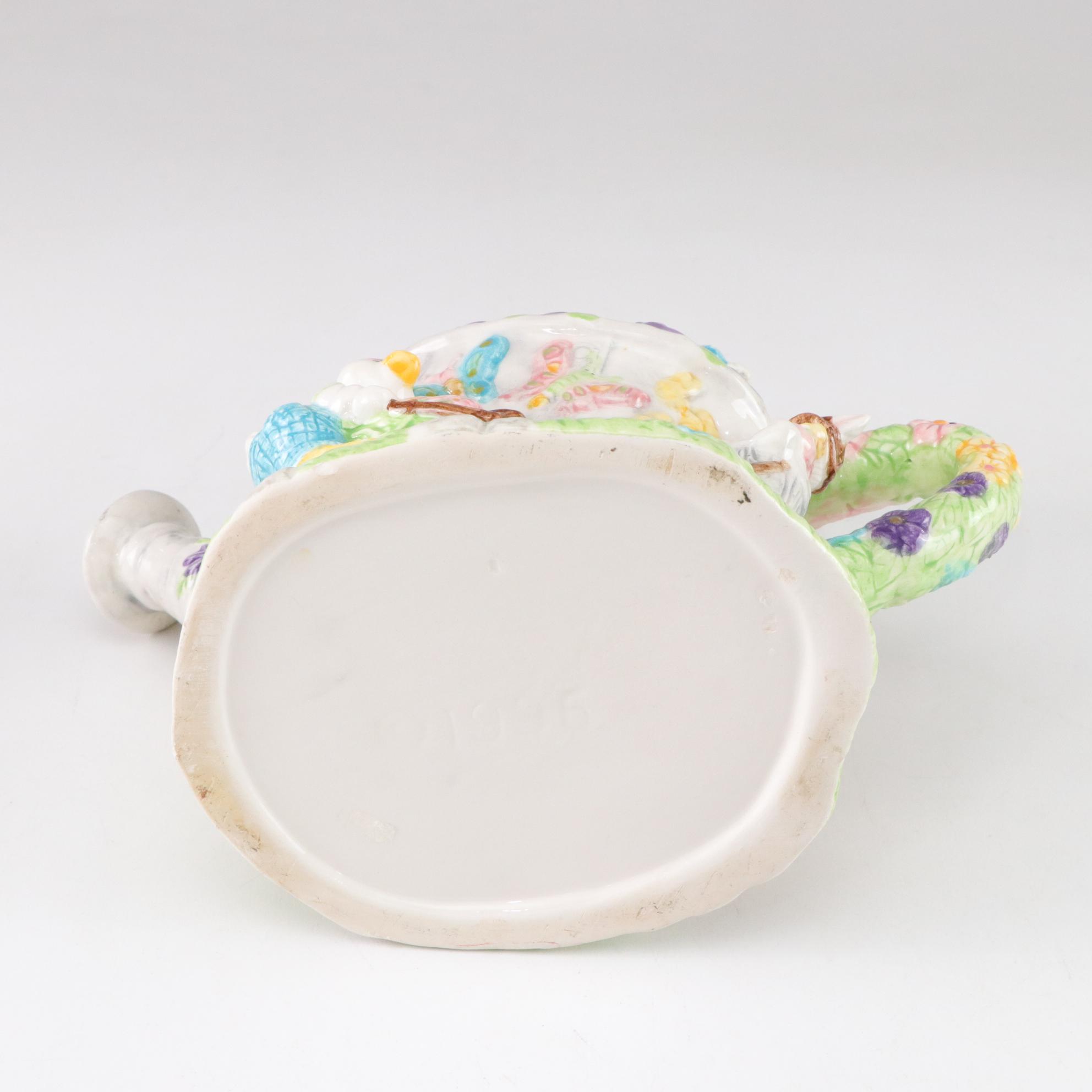 Mercuries Easter Bunny & Ducks Tea Set