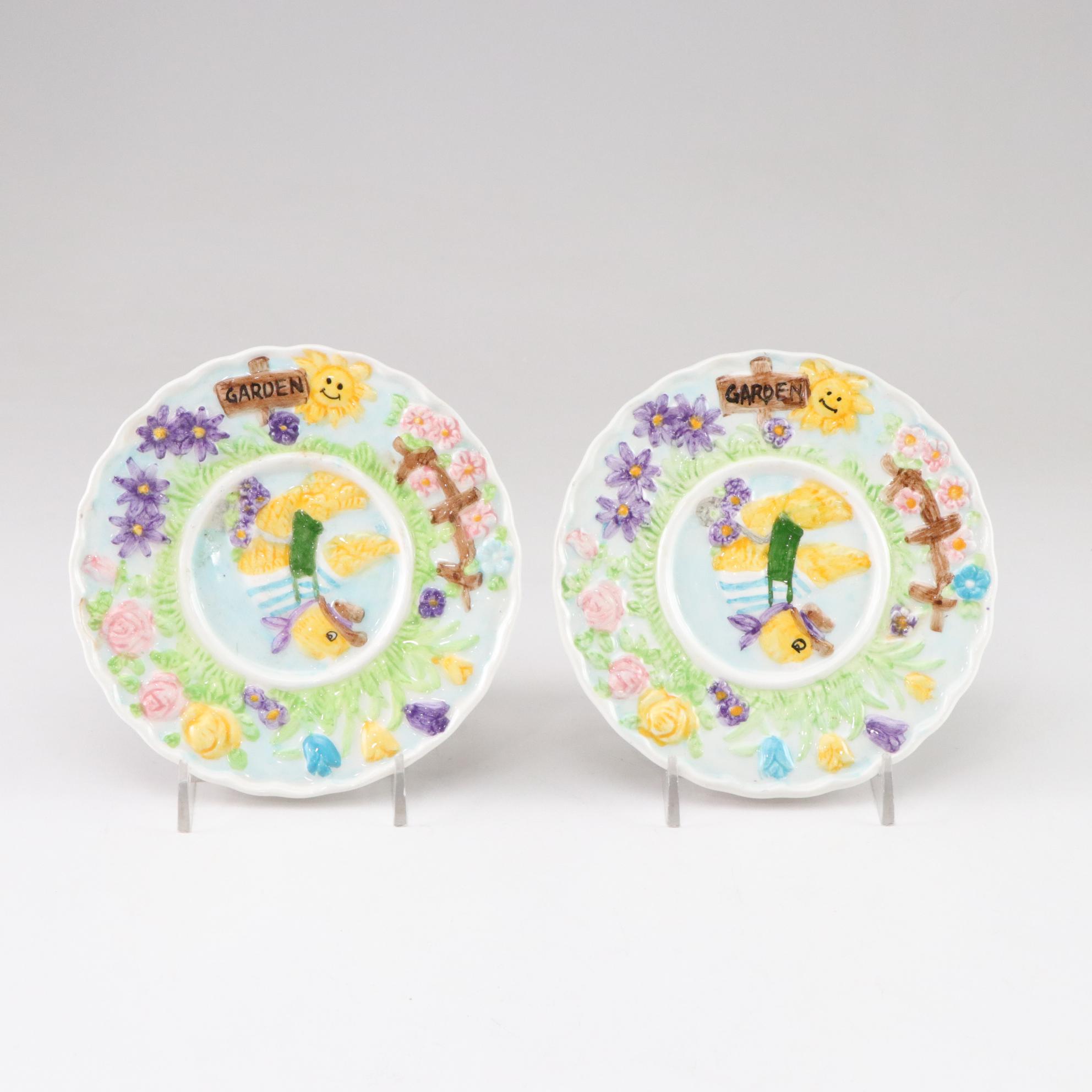Mercuries Easter Bunny & Ducks Tea Set