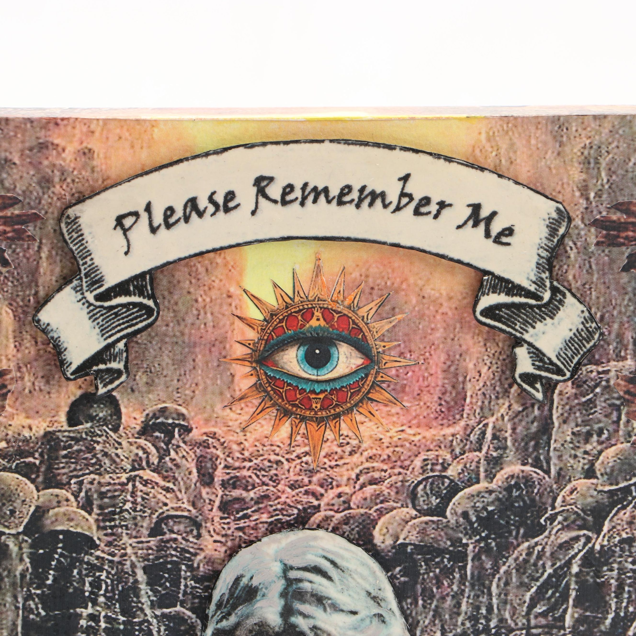 Deborah Kovacs-Sturdevant Mixed Media Composition "Dante's Prayer," 21st Century