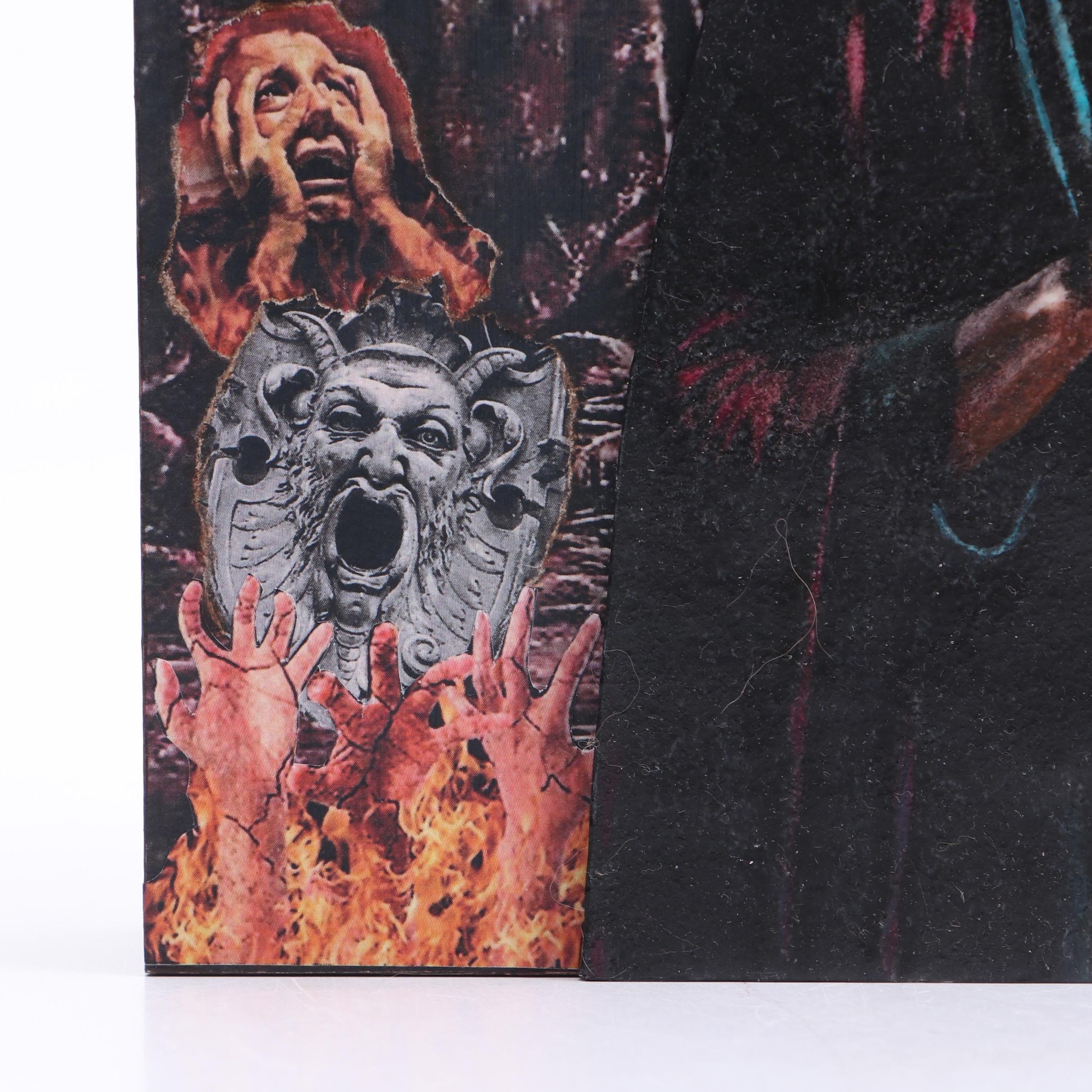 Deborah Kovacs-Sturdevant Mixed Media Composition "Dante's Prayer," 21st Century