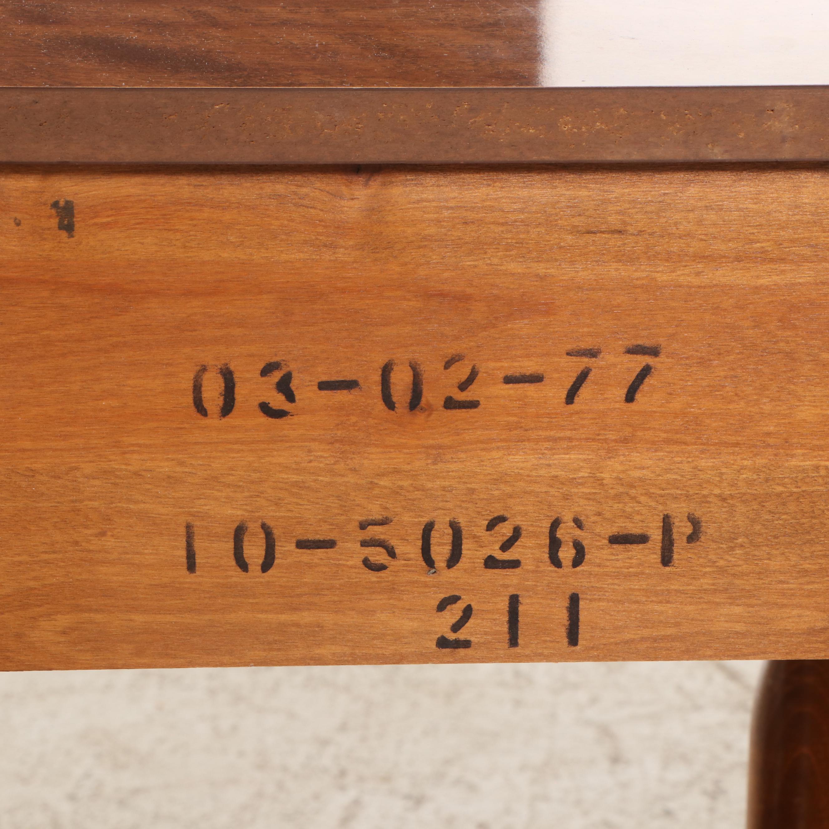 Ethan Allen American Colonial Style Maple Dresser with Mirror and Nightstand