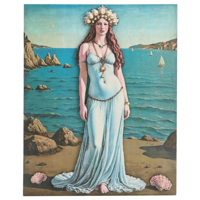 Deborah Kovacs-Sturdevant Mixed Media Composition "Siren of the Sea" Deborah Kovacs-Sturdevant Mixed Media Composition "Siren of the Sea"