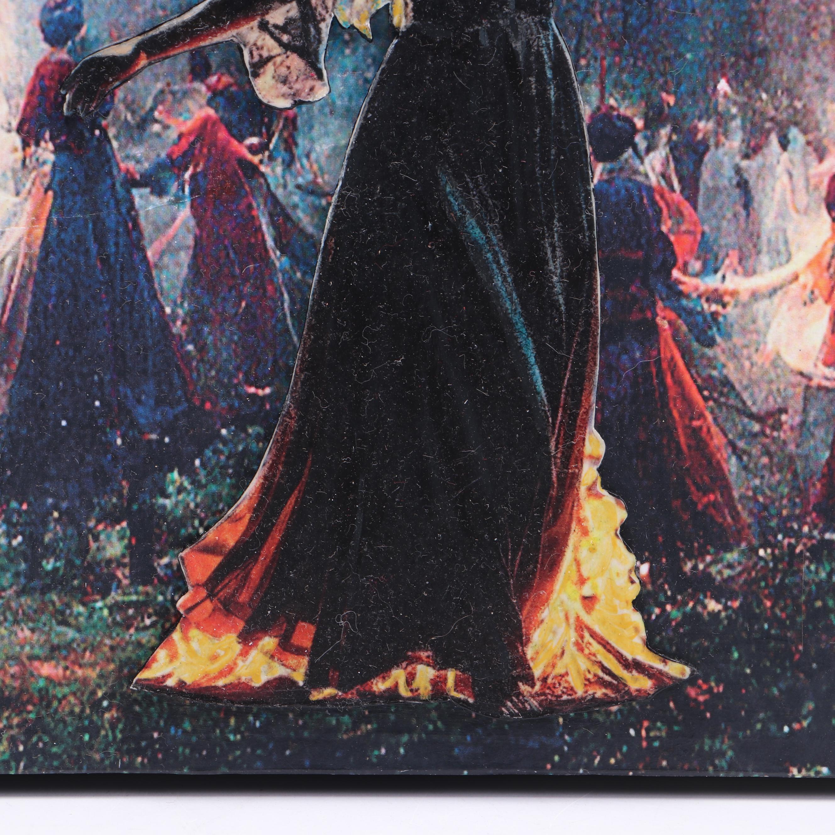 Deborah Kovacs-Sturdevant Mixed Media Collage "All Souls Night," 21st Century