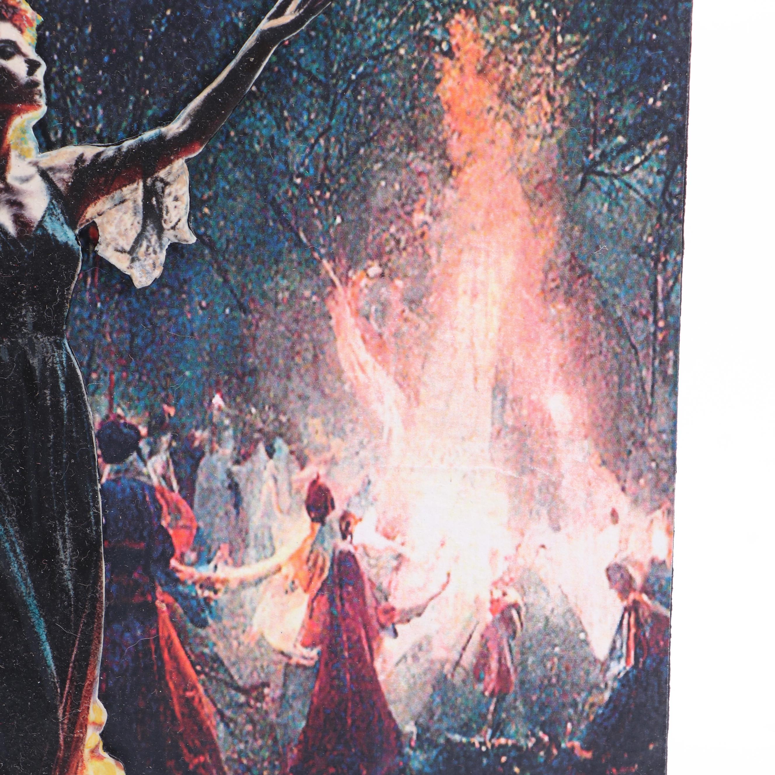 Deborah Kovacs-Sturdevant Mixed Media Collage "All Souls Night," 21st Century