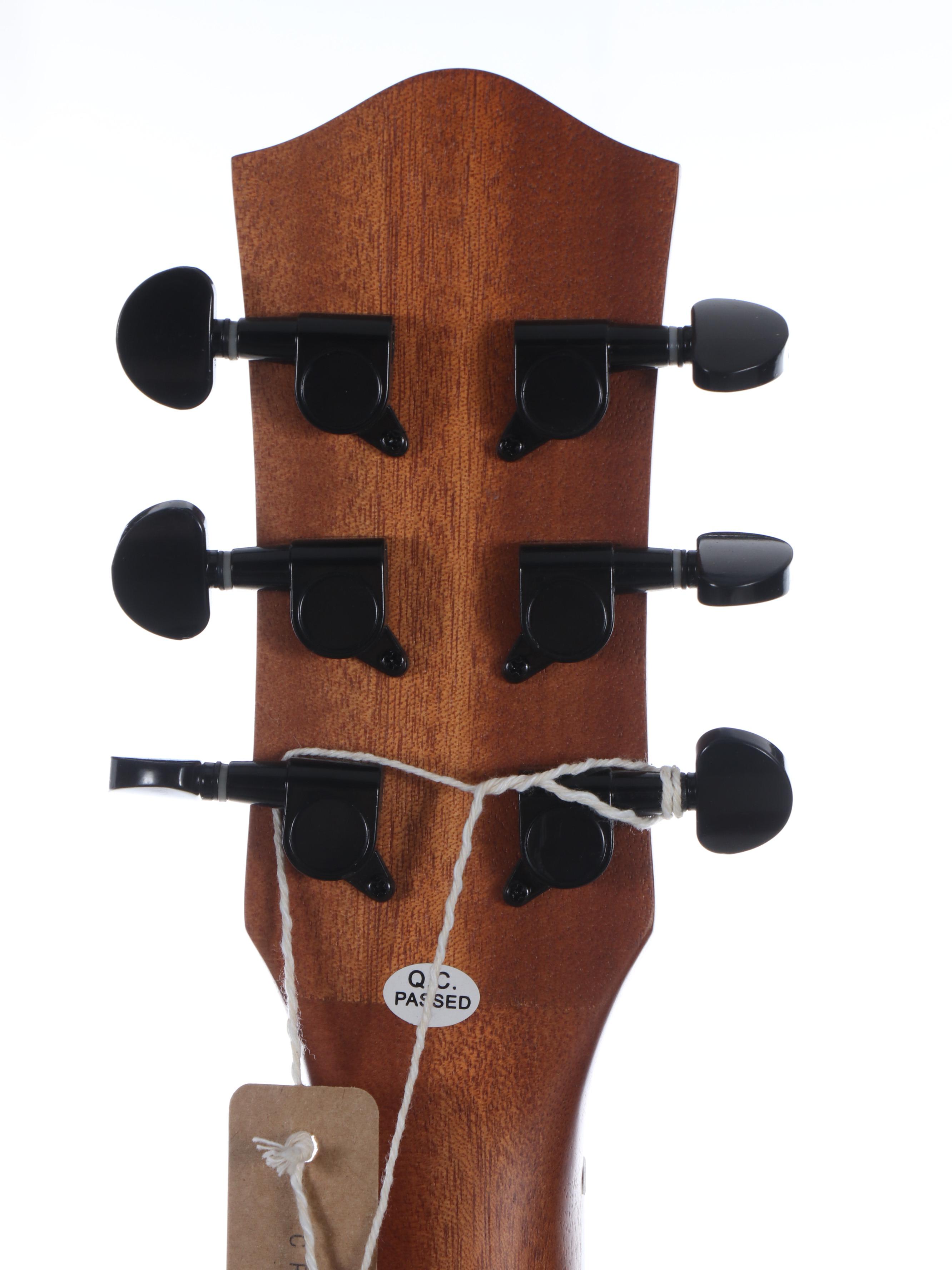 Donner Dag-1 CL Left-Handed Acoustic Guitar with Gig Bag and Accessories